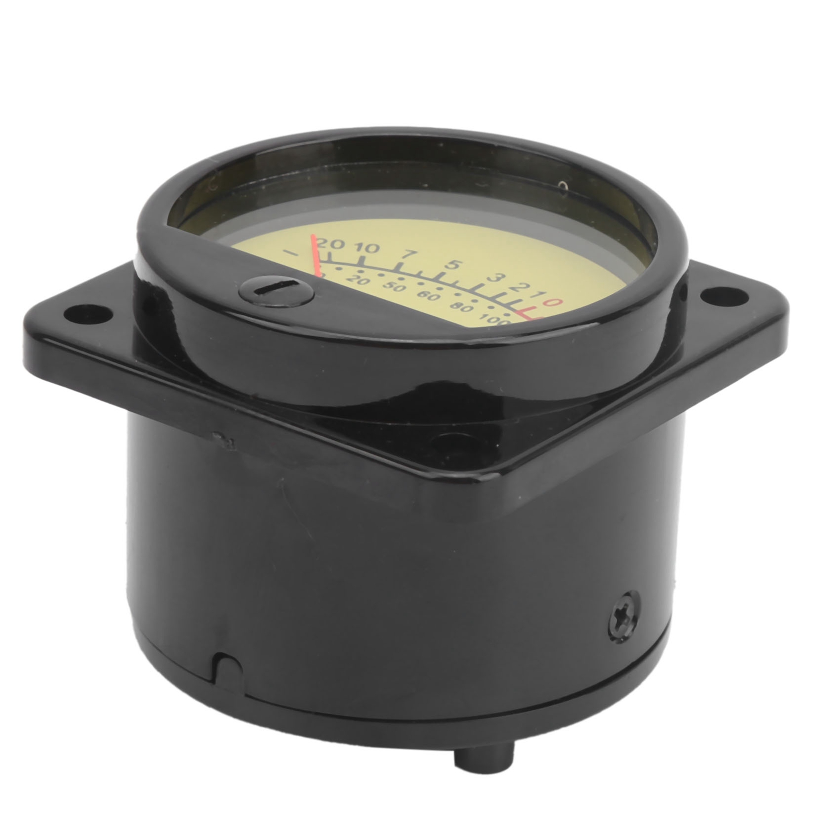 45-mm-rundzeiger-vu-meterkopf Mit Led-hintergrundbeleuchtung, Audiopegel-leistungstester, Teilenummer Ts‑45‑gelb, Dc 500 Μa
