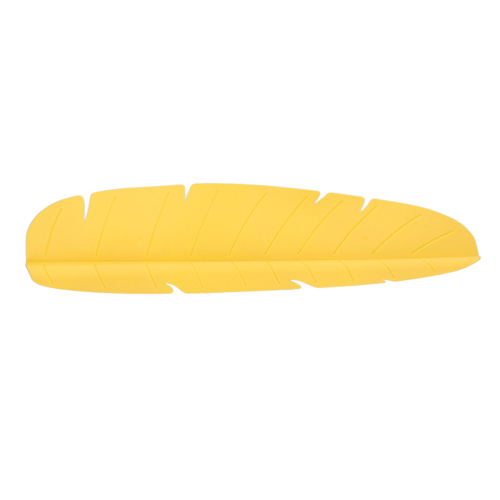 Wiederverwendbarer, Elastischer Spritzschutz In Bananenblattform Für Die Küchenspüle, Ideal Zum Abwaschen Von Geschirr Und Gemüse (gelb).