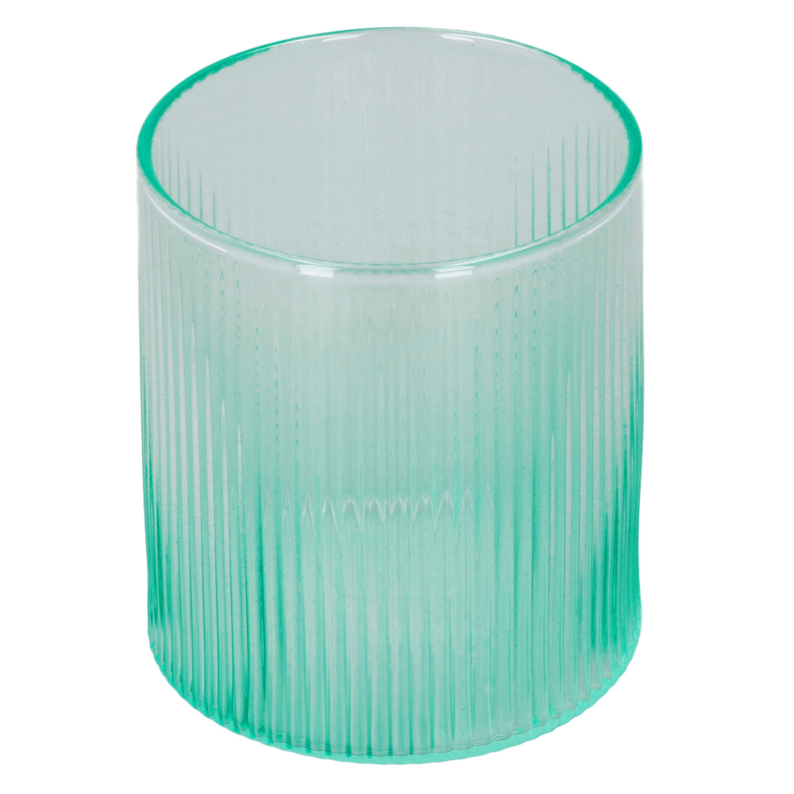 Borosilikatglas-becher Mit Vertikalem Farbverlauf Für Wasser, Milch, Latte, Cappuccino, Tee Und Grün