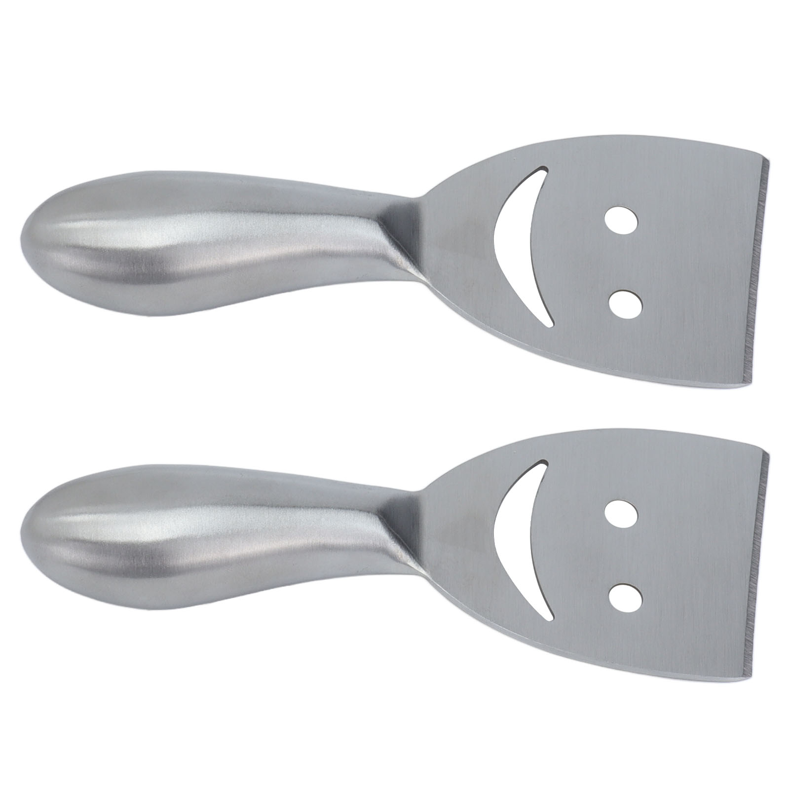 2er-pack Multifunktionale Käsehobel Aus Edelstahl Im Smile-design Für Küche Und Backen