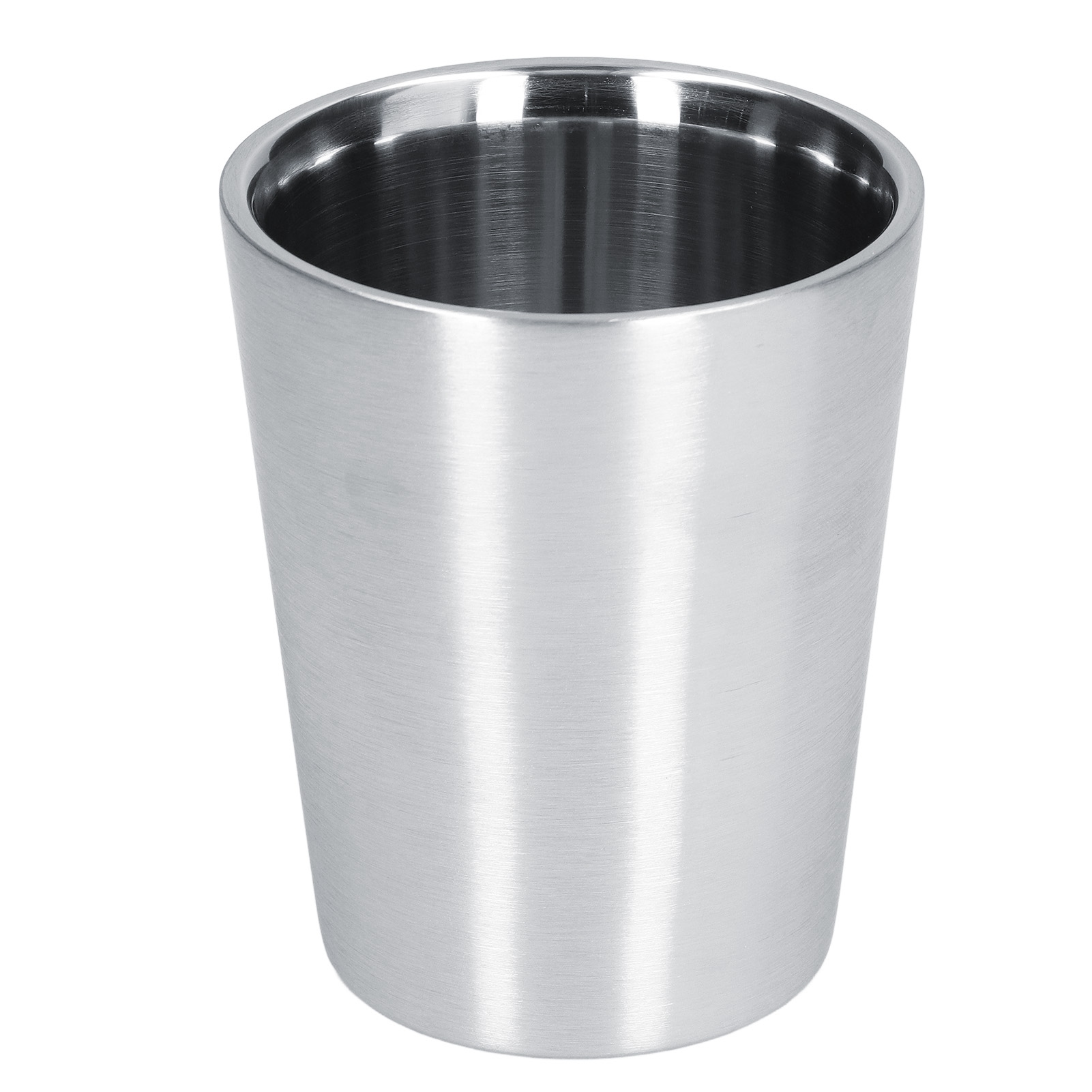350 Ml Edelstahl-kaffeebecher, Doppelwandig, Wärmeisolierend, Bierkrug, Wasserbecher Für Den Haushalt