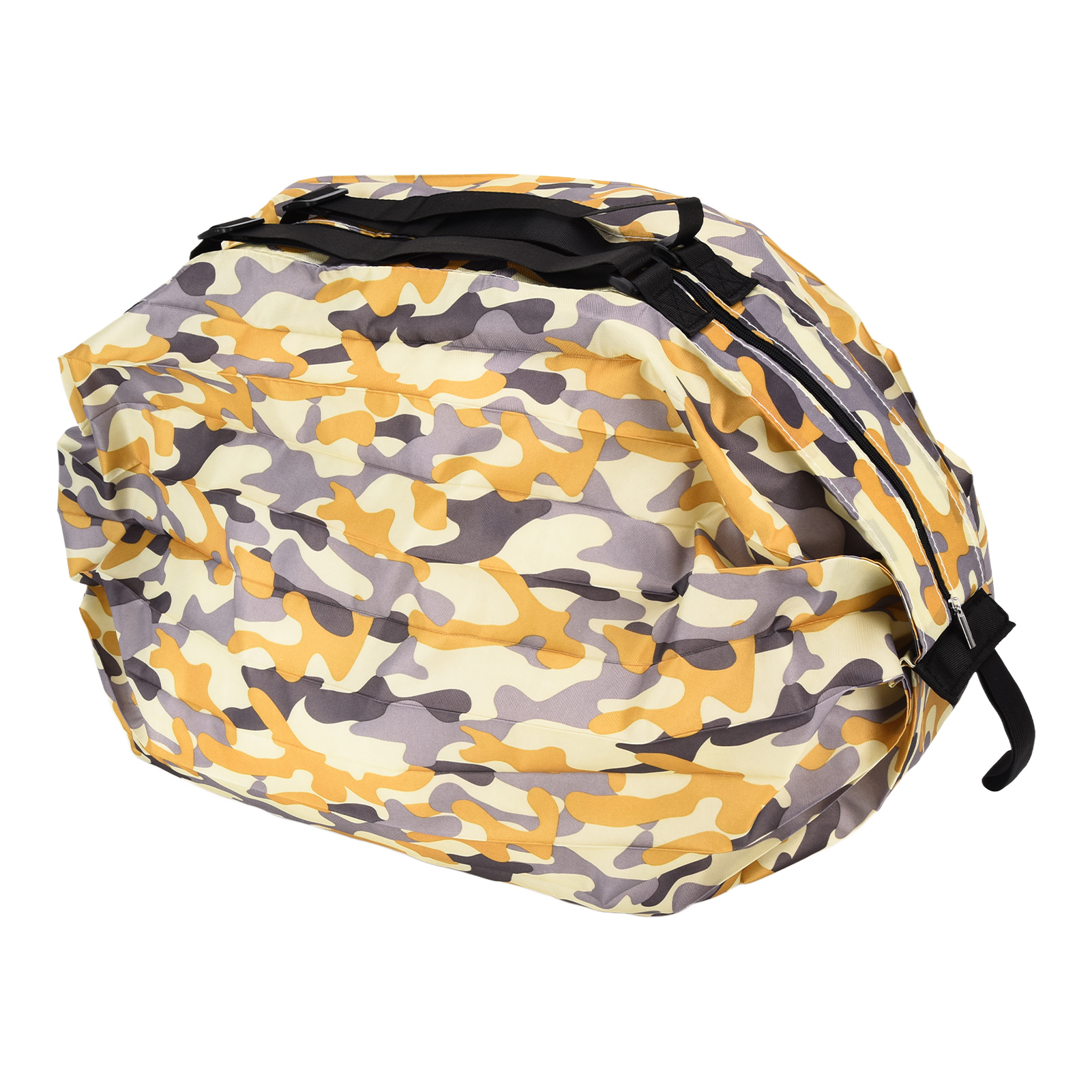Hochwertige Aufbewahrungstasche, Wasserdichte Reisetasche, Faltbar, Gelb-tarnfarben, Mit Schultergurt, Tragbar, Tragbar, Faltbar