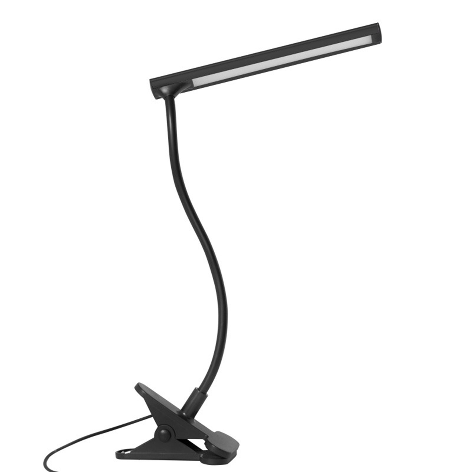 Led-schreibtischlampe Mit Klemme, Tragbar, 360° Verstellbar, Leselampe Mit Augenschutz Für Zuhause Und Studentenwohnheime, Zwei Helligkeitsstufen