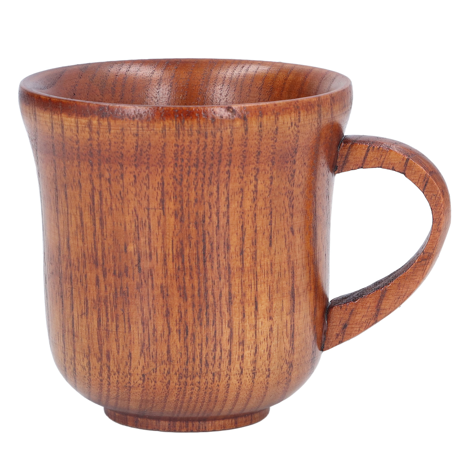 300-ml-holzbecher Mit Henkel, Wärmeisolierend, Für Kaffee, Tee Oder Andere Getränke, Für Haushalt Und Büro
