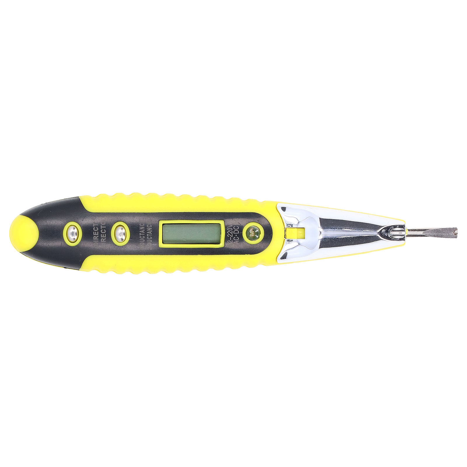 Multifunktionaler Digitaler Led-spannungsprüferstift 12–220 V, Berührungsloser Stromkreisprüfer Für Den Haushalt