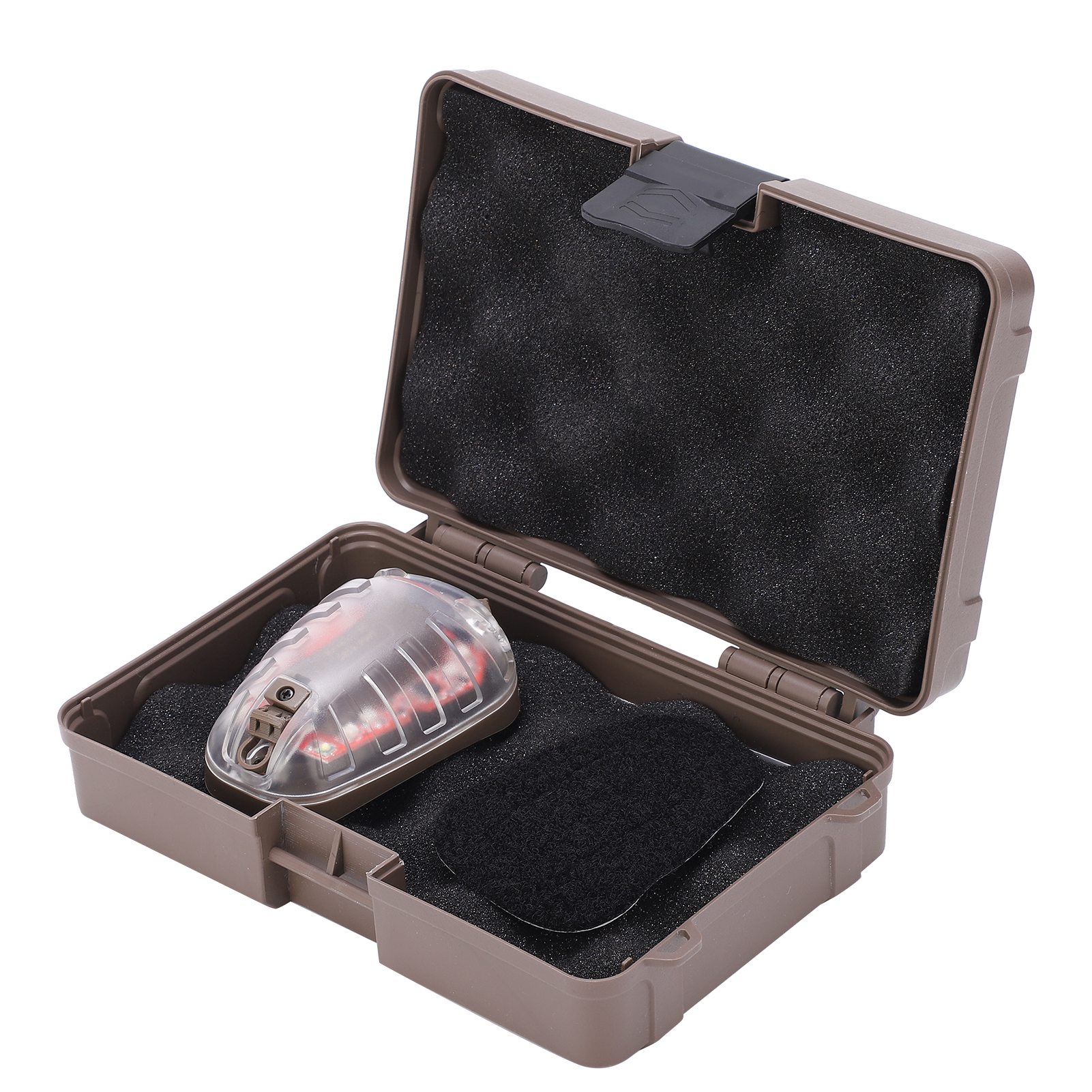Lampe Stroboscopique Pour Casque, Lampe De Survie Infrarouge À Flash Infrarouge, Étanche, Lampe Coccinelle Rougeoyante