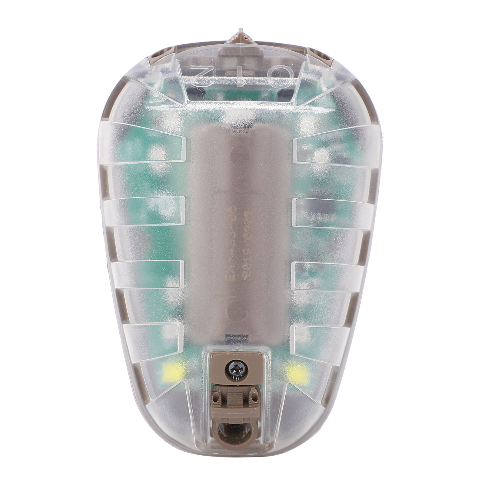 Lampe Stroboscopique Pour Casque, Lampe De Survie À Flash Infrarouge, Étanche, En Forme De Coccinelle, Lueur Verte