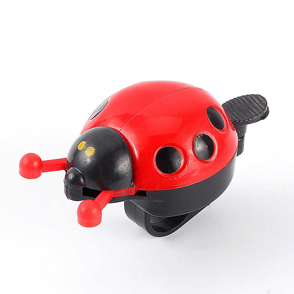 Sonnette De Vélo Enfant Coccinelle, Cadeau Mignon Pour Les Enfants Qui Aiment S'Amuser En Plein Air (rouge)