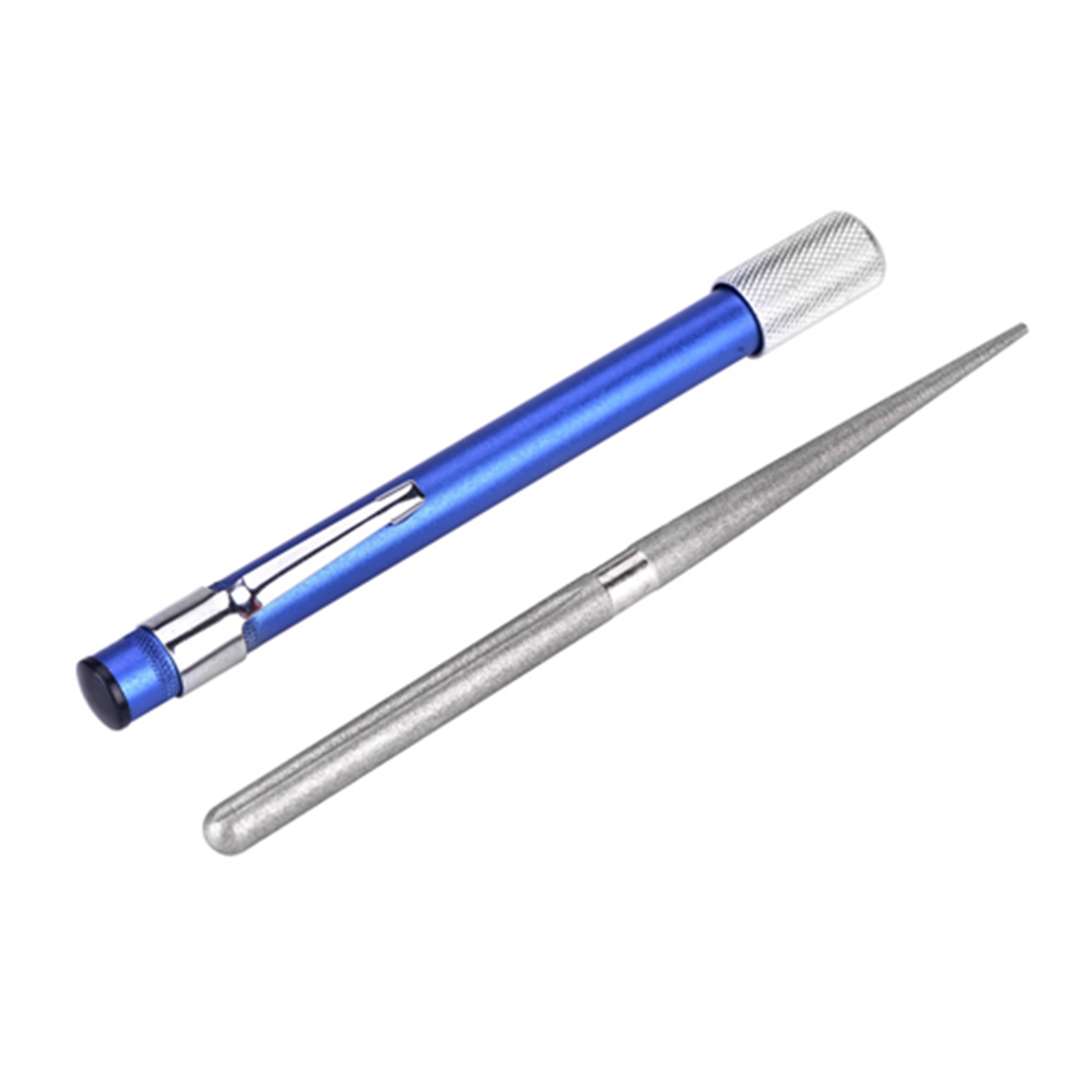 Pierre À Aiguiser Multifonctionnelle En Forme De Stylo, Affûteur De Couteaux Diamanté Pour Cuisine Extérieure