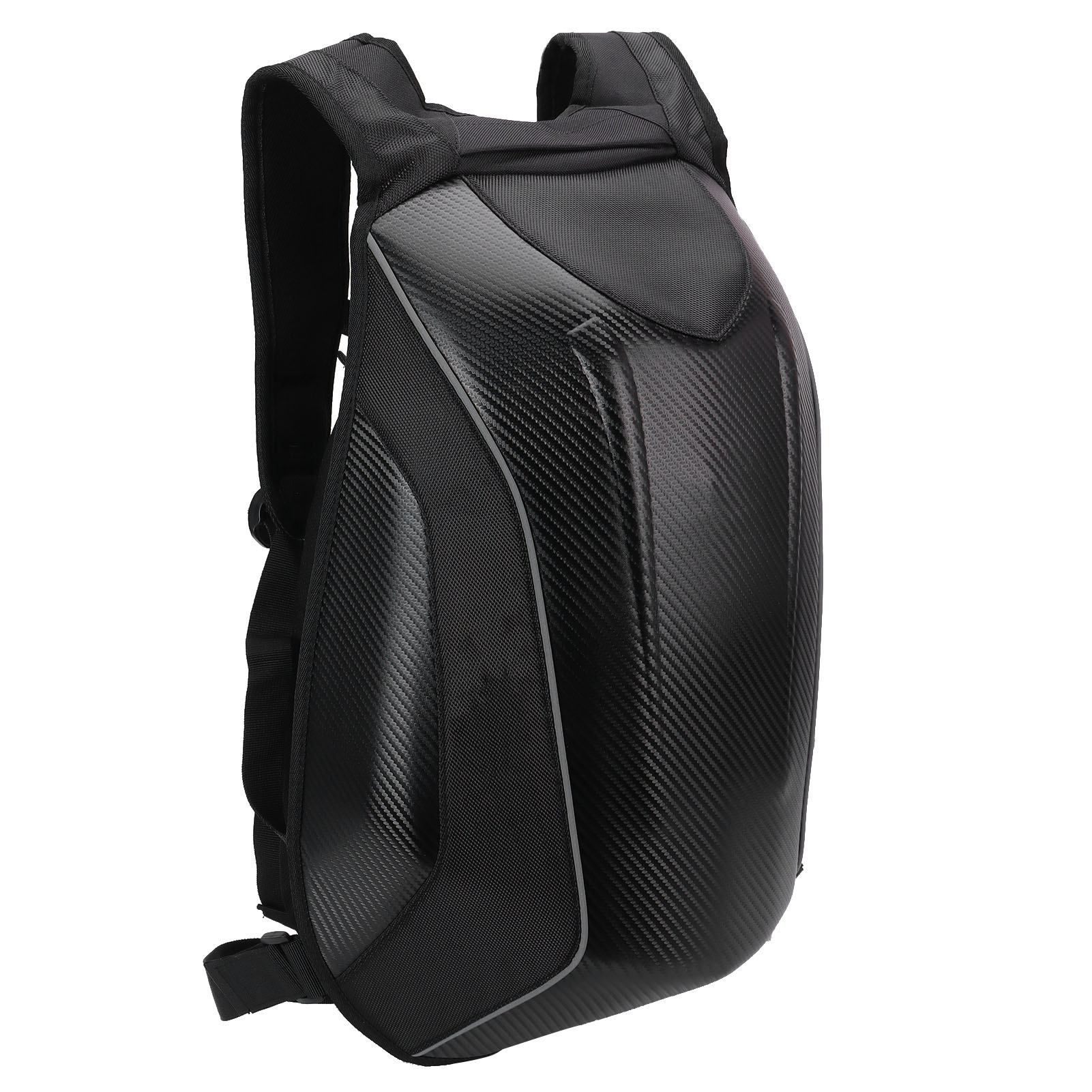 Sac À Dos De Moto Rha0801, Étanche, À Coque Rigide, Grande Capacité, Pour Homme (rouge)