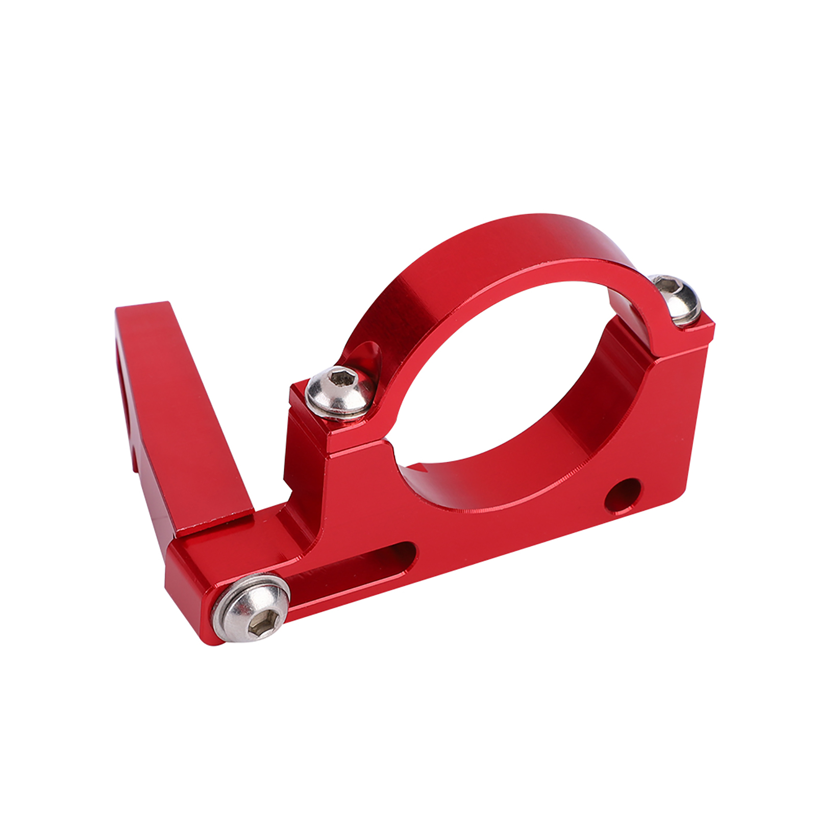Adaptateur De Collier De Dérailleur Avant Pliable En Alliage D'Aluminium Ultraléger Pour Vélo (rouge)