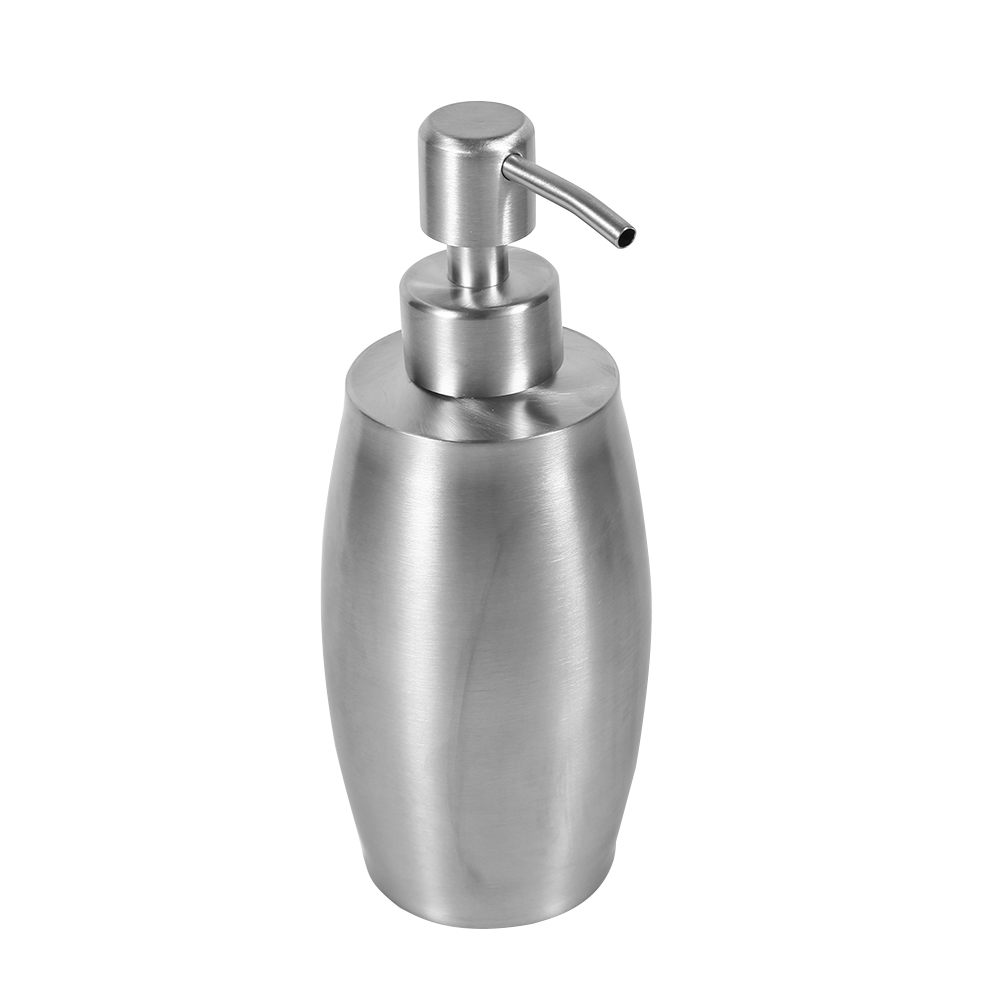 350-ml-pumpspenderflasche Für Dusche, Shampoo Und Lotion, Edelstahl 304, Badezimmer-flüssigkeitsflasche, 1 Stück.