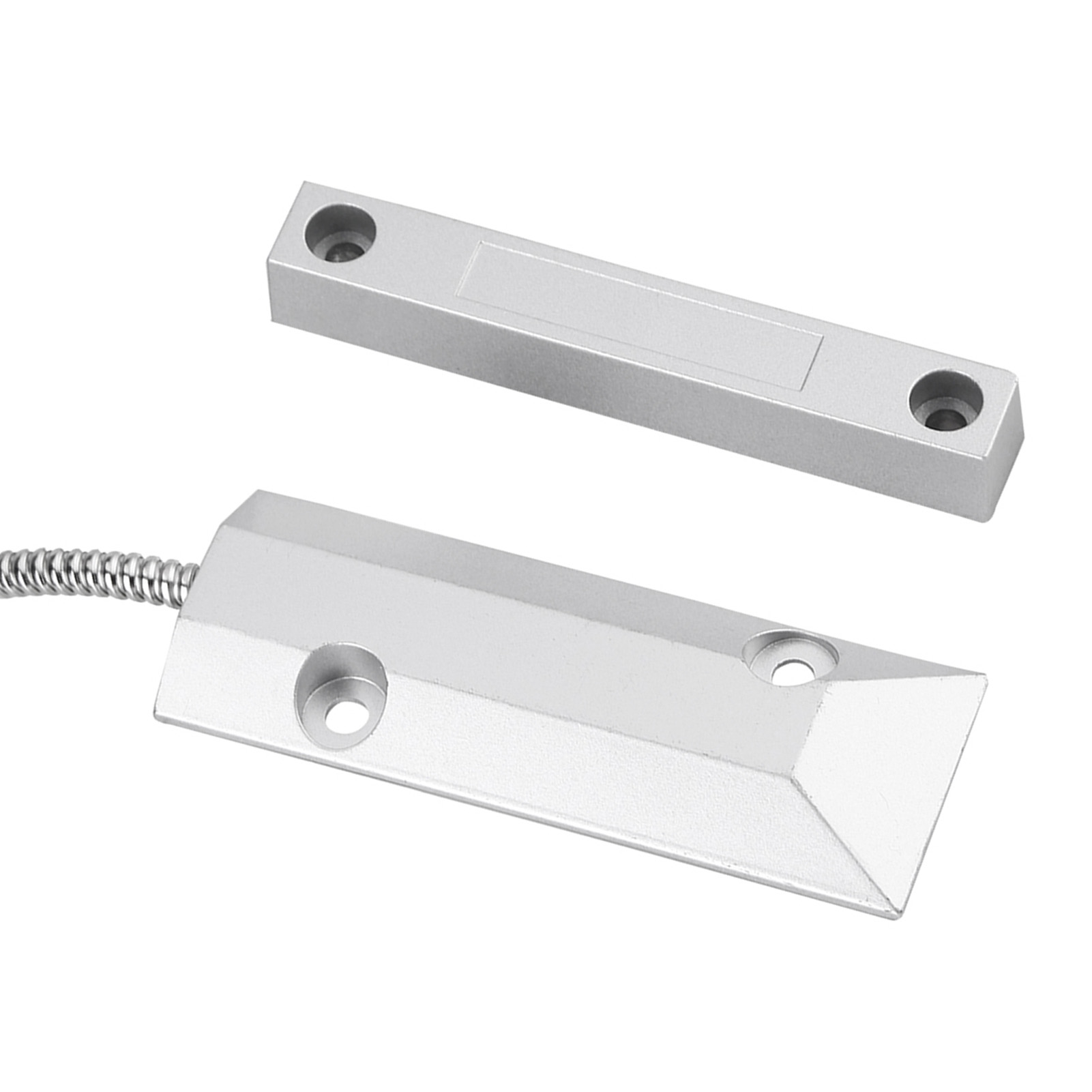 Kabelgebundener Magnetkontakt Für Tür- Und Fensteröffnung, Öffnungsmelder Mit Schalter, Sicherheitsalarm Für Haus Und Garage, 2er-pack.