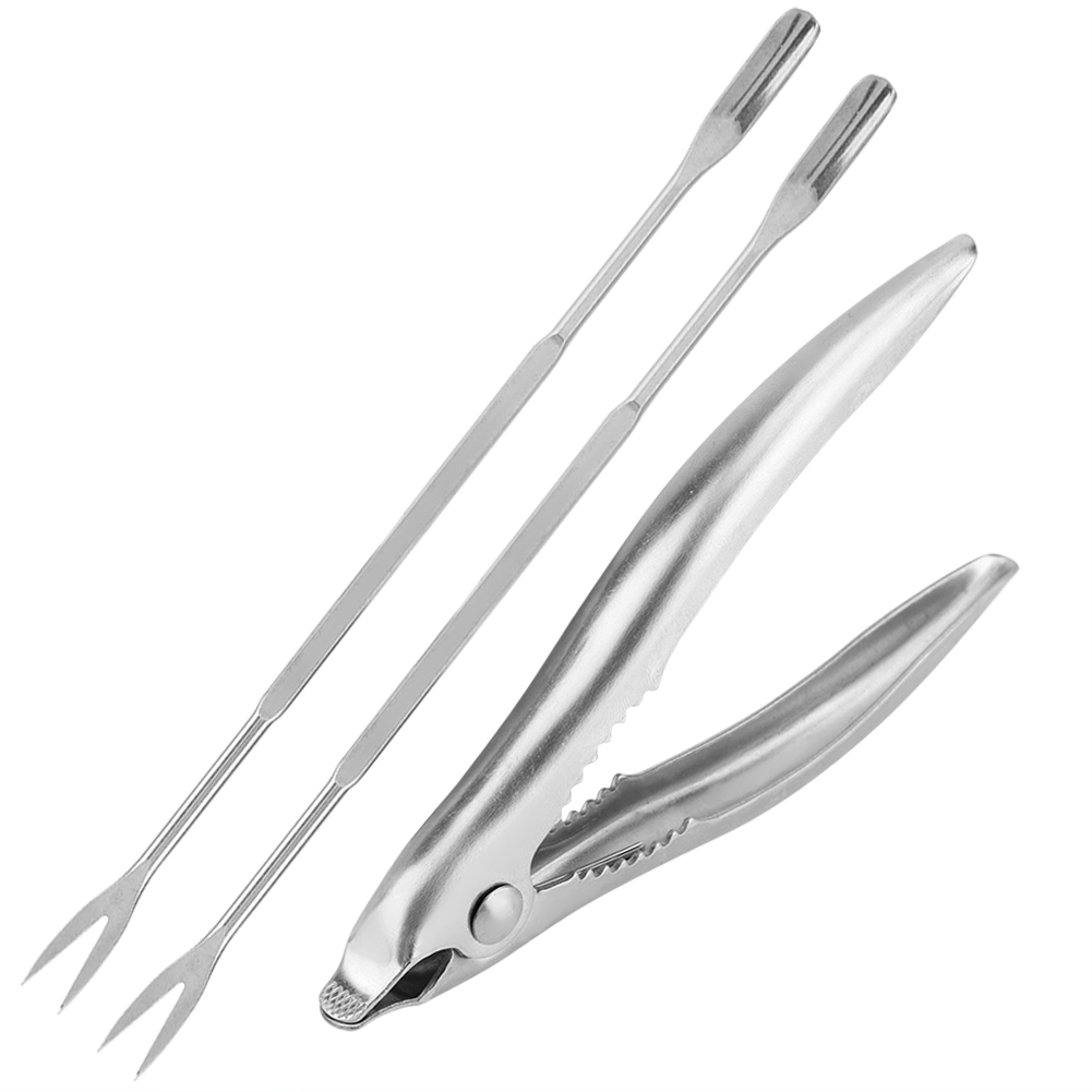 Nussknacker Und Meeresfrüchtegabeln Aus Edelstahl Für Krabben, Hummer, Scheren Und Schalen – Multifunktionaler Nussöffner, Küchenaccessoires