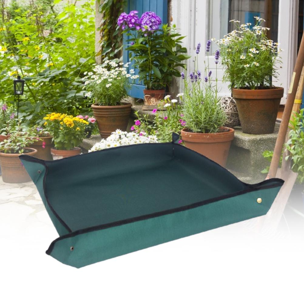 Wasserdichte Umtopfmatte Für Zimmerpflanzen, Arbeitsschutz Beim Umtopfen Von Bonsai Und Sukkulenten, Dickes Und Waschbares Gartenkissen.
