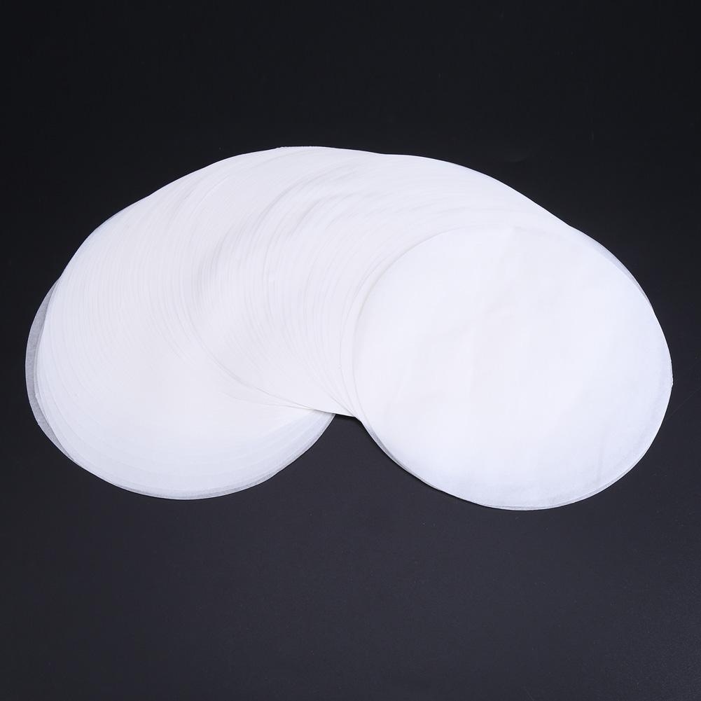 100 Runde Blätter Antihaft-backpapier, Ölabsorbierend, Für Grill Und Backofen (15 Cm)