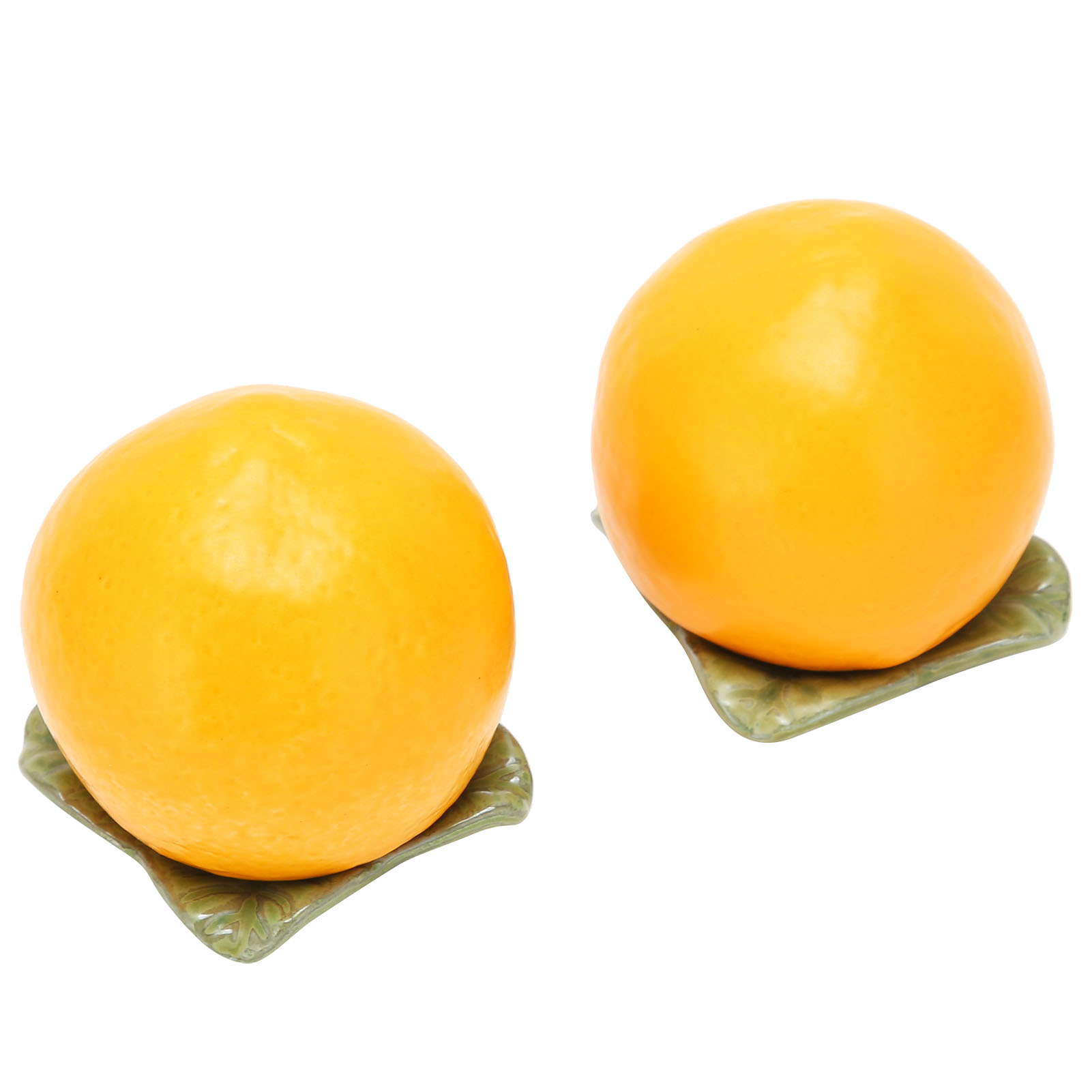 2-teiliges Keramik-teekännchen In Orangefarbener Form, Dekorativer, Luftdichter Behälter, Küchenaufbewahrung, Originelles Geschenk.