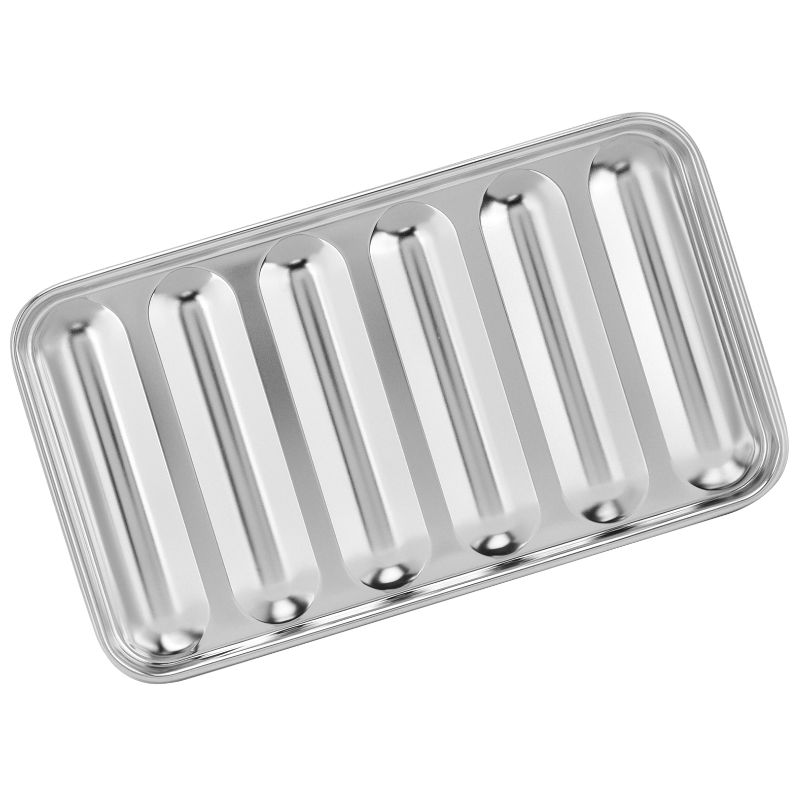 Wurstform Aus Edelstahl 304, Hot-dog-form, Zubehör Für Babynahrungsergänzungsmittel, Utensil Zur Herstellung Von Hausgemachter Wurst, 1 Stück.
