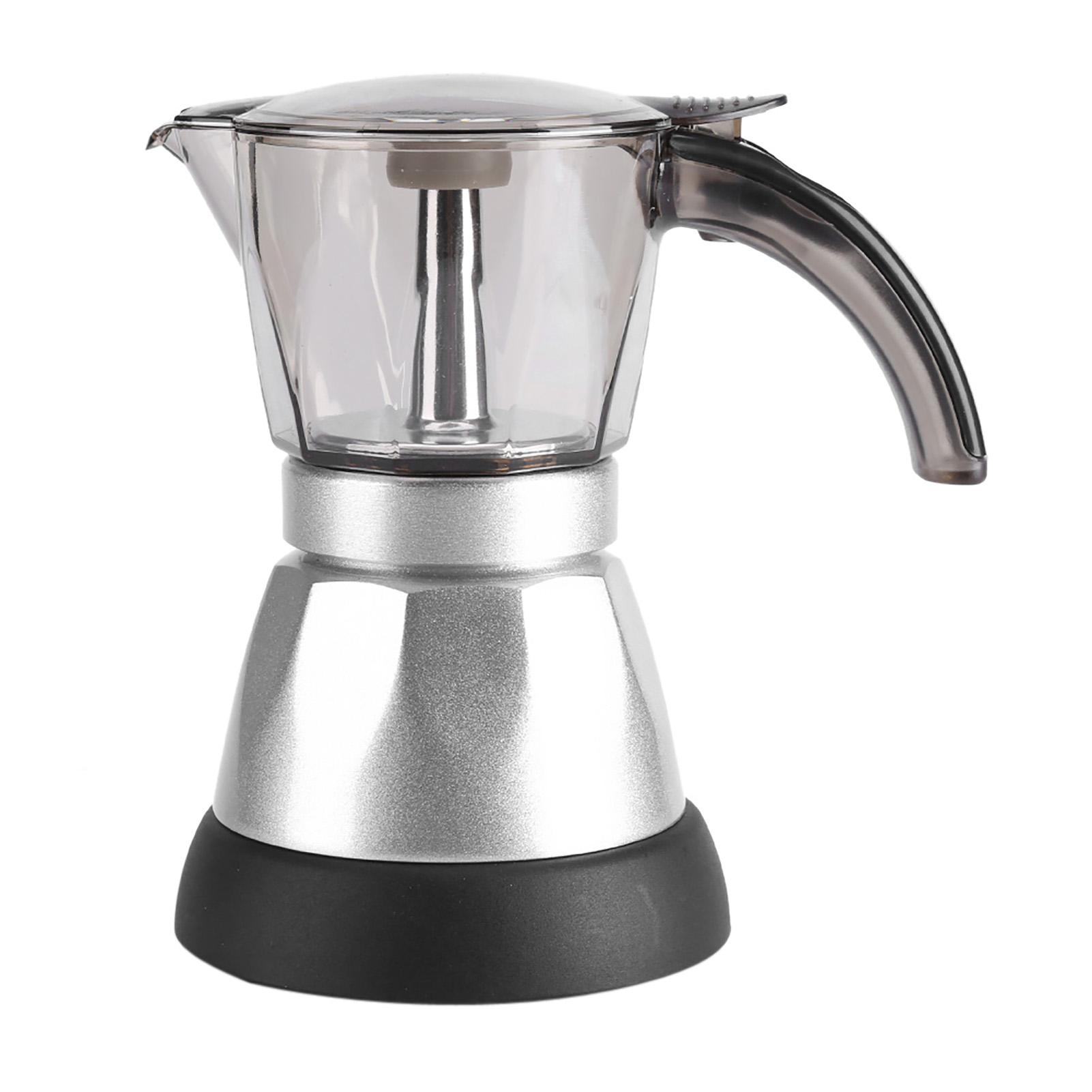 Elektrische Espressokanne (480 W, 220 V), 300 Ml/6 Tassen, Abnehmbarer Italienischer Kaffeefilter Für Die Küche, Eu-stecker