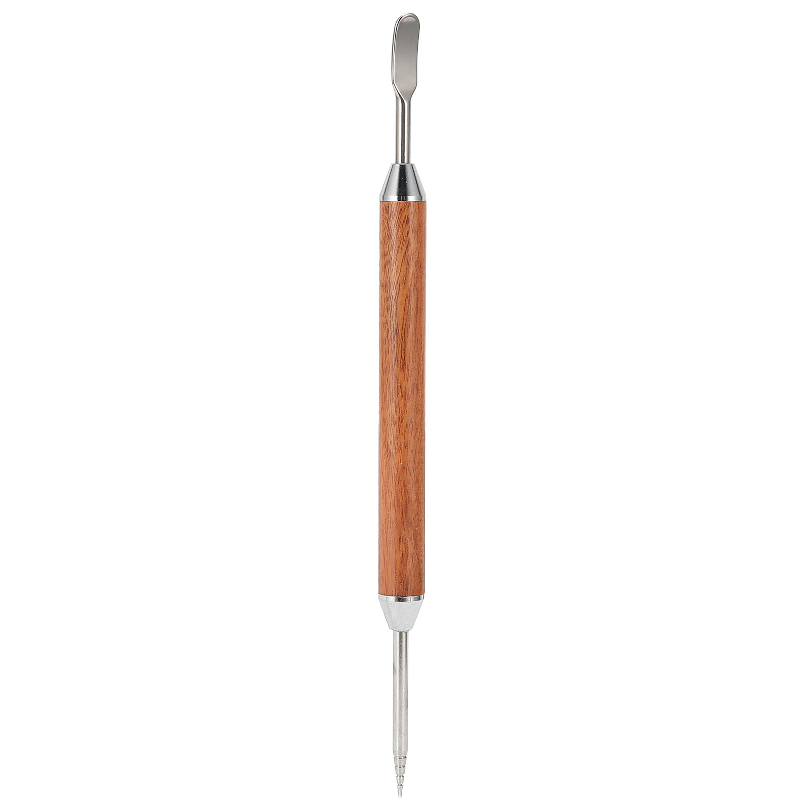Latte-stift Aus Edelstahl Mit Holzgriff, Diy-werkzeug Zum Zeichnen Und Dekorieren Ihres Latte Macchiato.