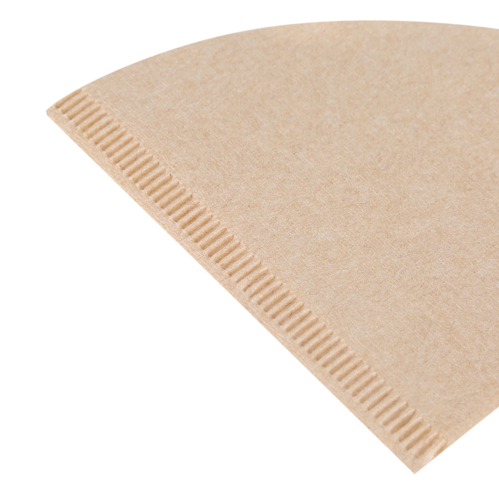 40 Natürliche, Ungebleichte Papier-kaffeefilter Für Tropfkegel V02