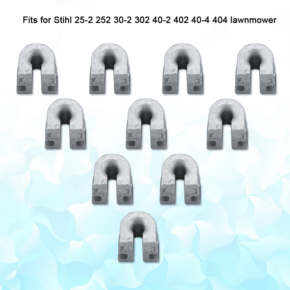 Packung Mit 10 Ösenhülsen Für Stihl 25-2 Autocut Schneidkopf, Teile 4002 713 8300/8301, Langlebiger Ersatz, Freischneiderzubehör.