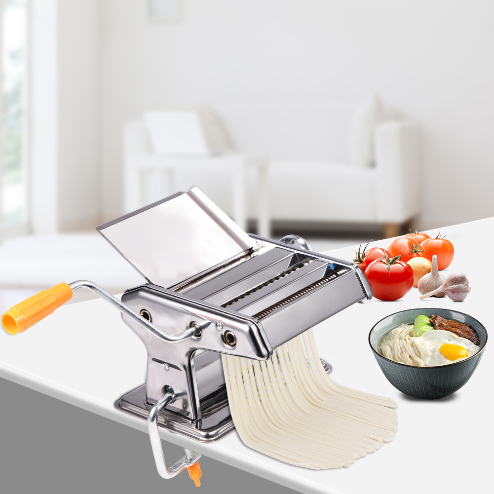 Manuelle Nudelmaschine Aus Edelstahl Für Den Hausgebrauch, Spaghettischneider, Handbetriebener Nudelbereiter, Küchenutensil