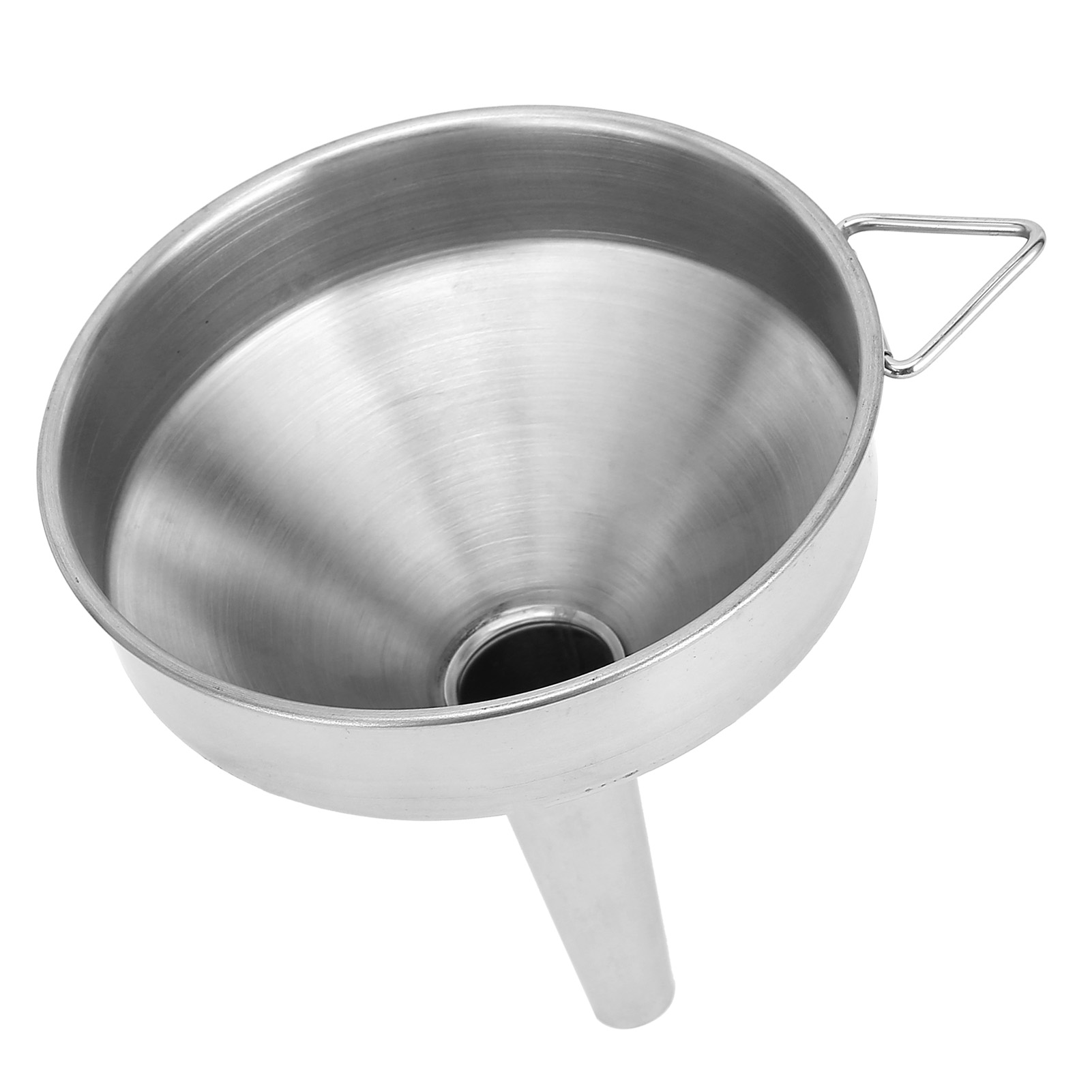 Dickwandiger Küchentrichter Aus Edelstahl Zum Umfüllen Von Flüssigkeiten Und Trockenen Zutaten, 11 Cm, Robust Und Praktisch