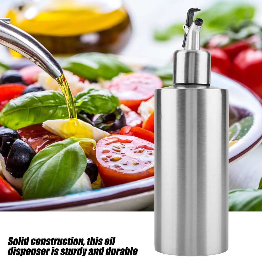 550-ml-edelstahlflasche Für Öl, Essig Und Soßen, Behälter Für Die Heimische Küche, 1 Stück (b)