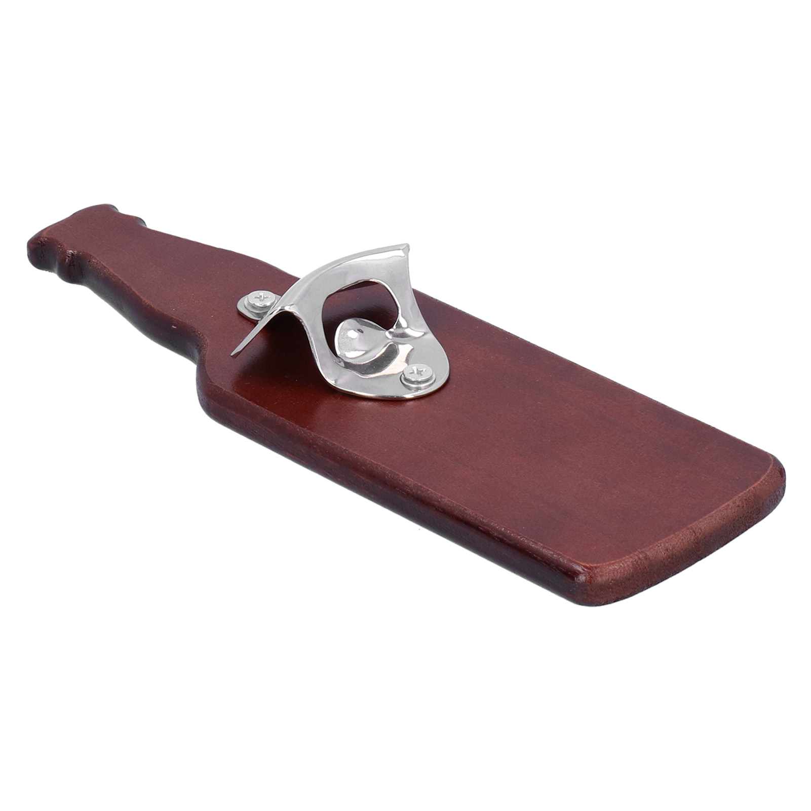 Flaschenöffner Aus Holzverbundmaterial, Starker Magnet, Kronkorken-sammlung, Flaschenform, Bierflaschenöffner, Ideal Für Bars, Restaurants, Küchen Und Partys