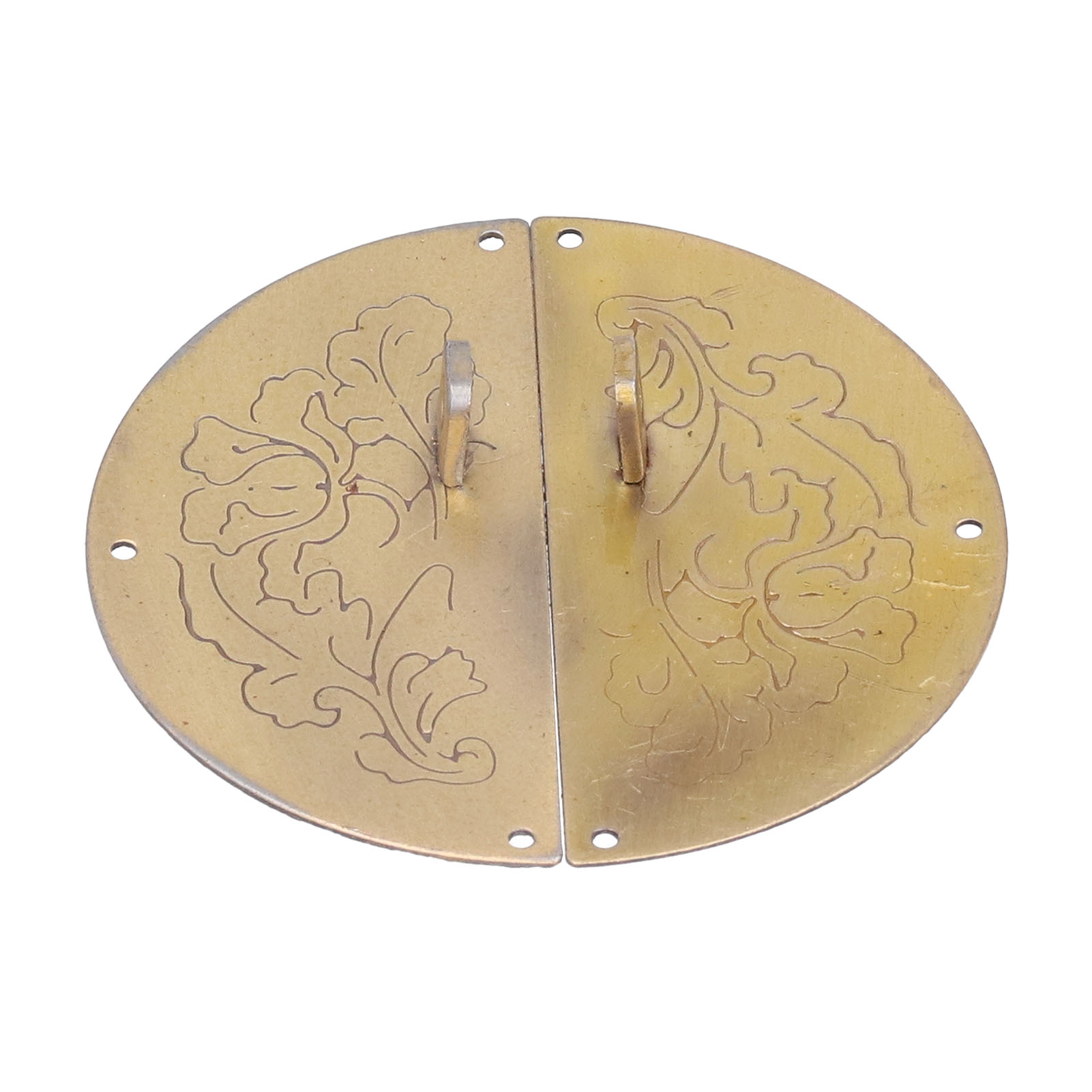 Runder Retro-ringgriff Für Zweiflügelige Schranktüren, Metallschrankgriff, Wohnaccessoire