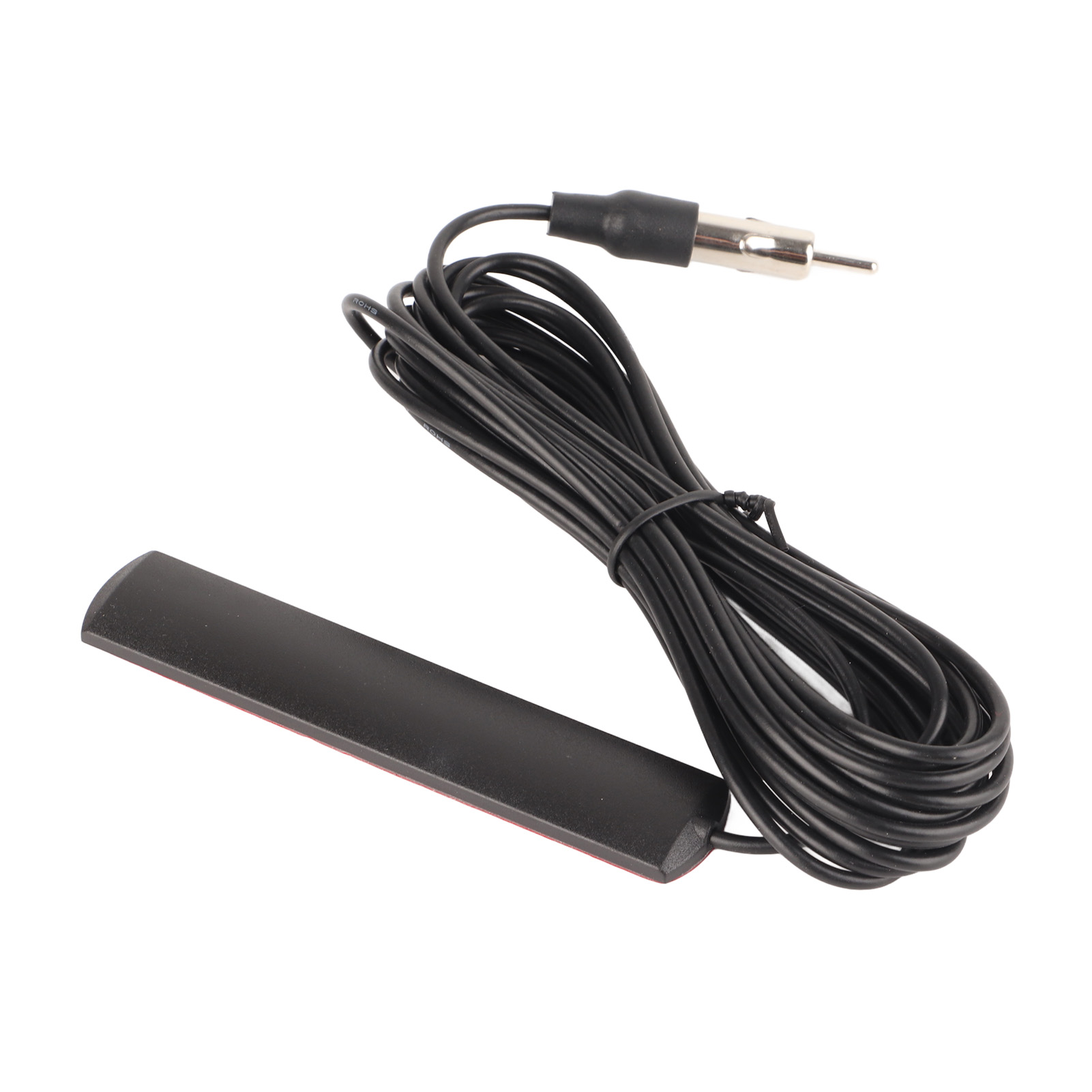 Universelle Fm-antenne Für Autoradios Ant-309, Selbstklebender Windschutzscheibenstreifen, 5-meter-kabel, Verbesserter Radioempfang