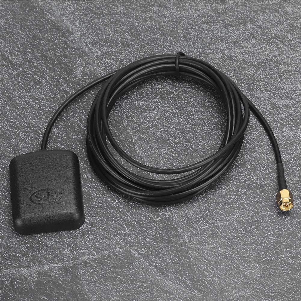 3 Meter Lange Kfz-gps-antenne Mit Sma-anschluss, Antennenkabel, Magnetfuß Und Dvd-navigationssignalverstärker
