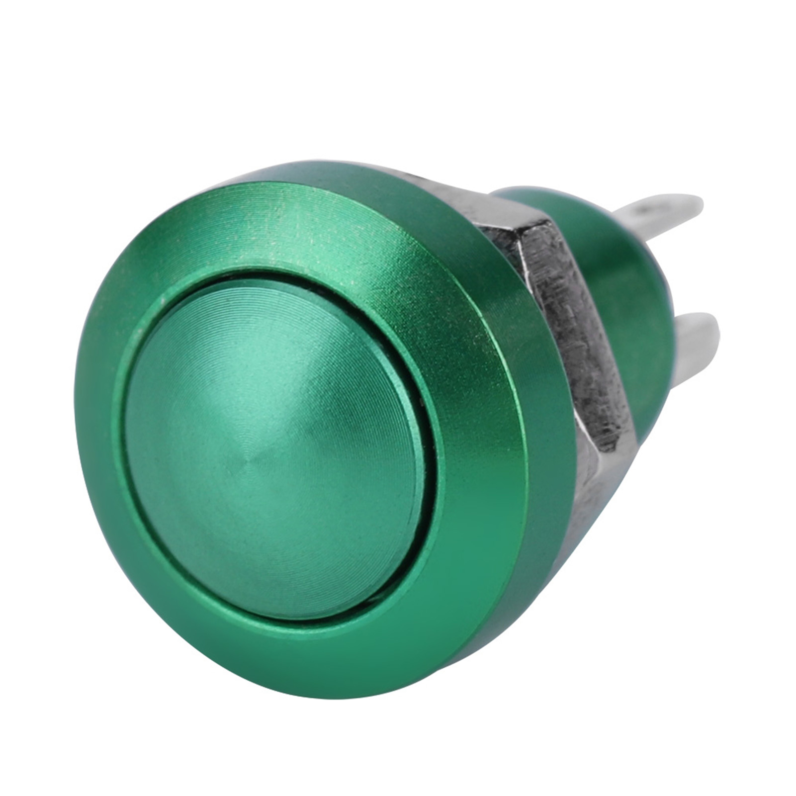 12v 24v 8mm Wasserdichter Drucktaster Für Autos, Momenttaster Aus Zink-aluminium-legierung, Mini-wasserdichter Netzschalter, 1a.