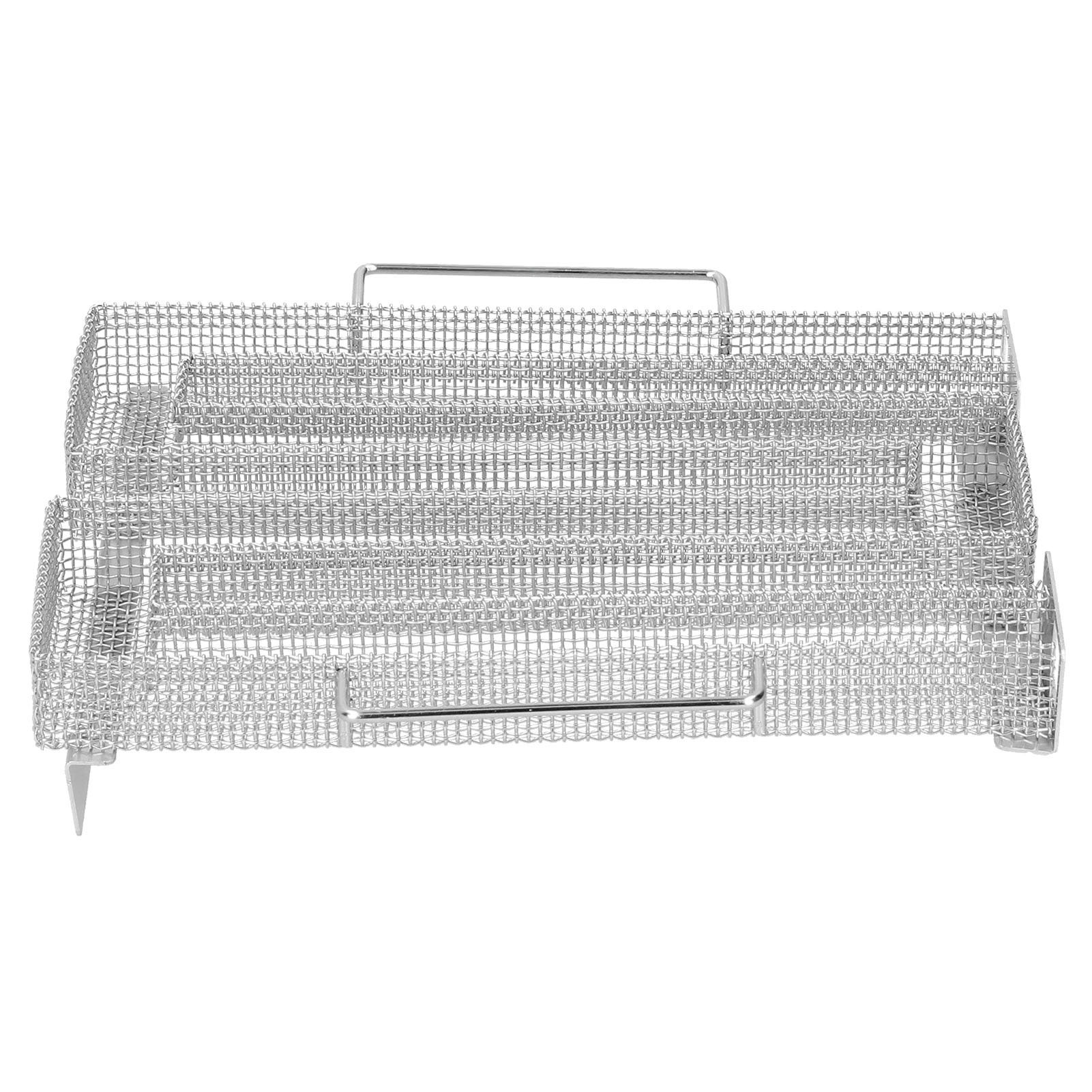 M-förmiger Kalträuchergrill Aus Edelstahl, Kalt-/heißrauchgenerator Für Grillzwecke, Niedrige M-förmige Schale.