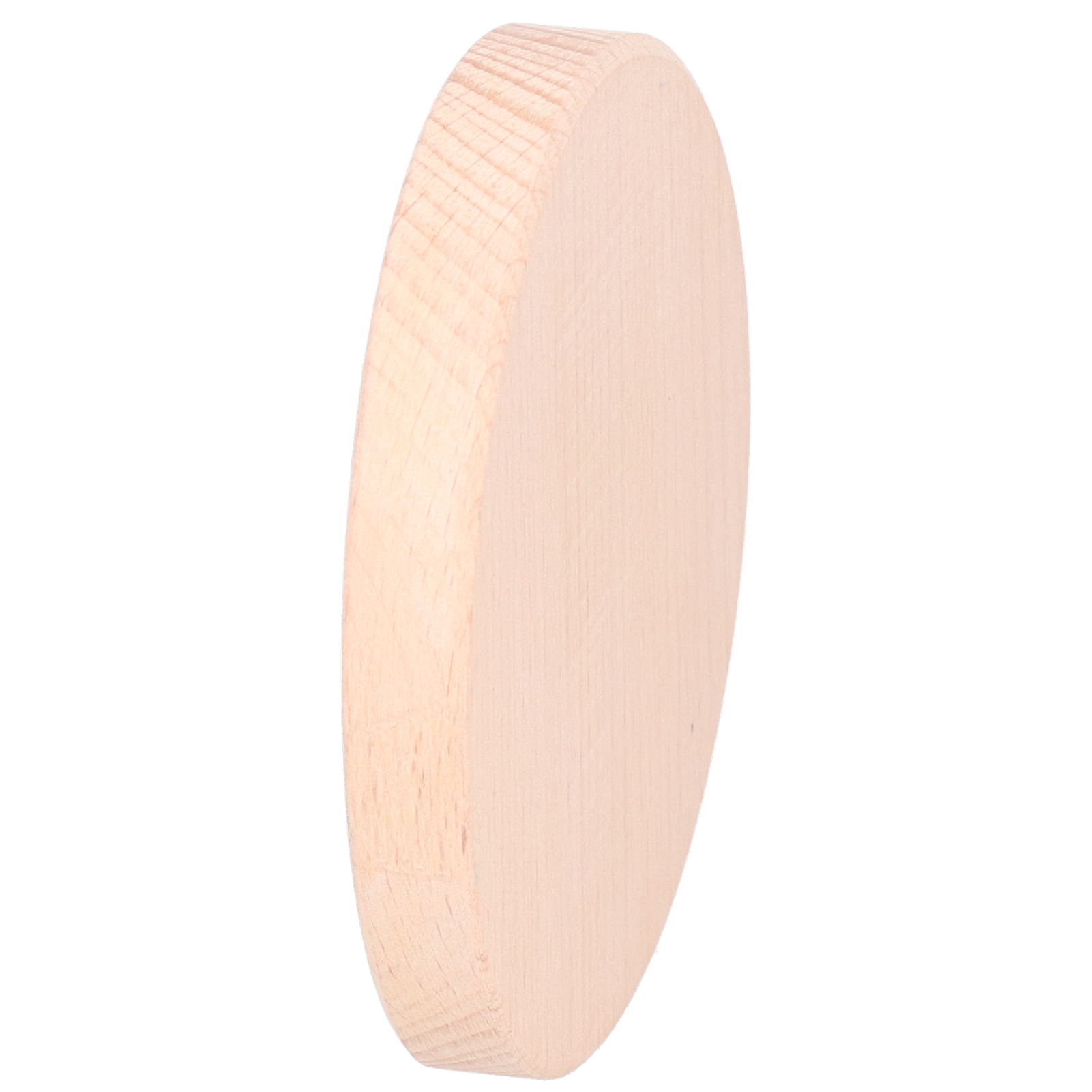 Runder, Hitzebeständiger Untersetzer Aus Holz, Getränkeuntersetzer, Tischschutz Für Küche Und Haushalt, Holzfarbe.