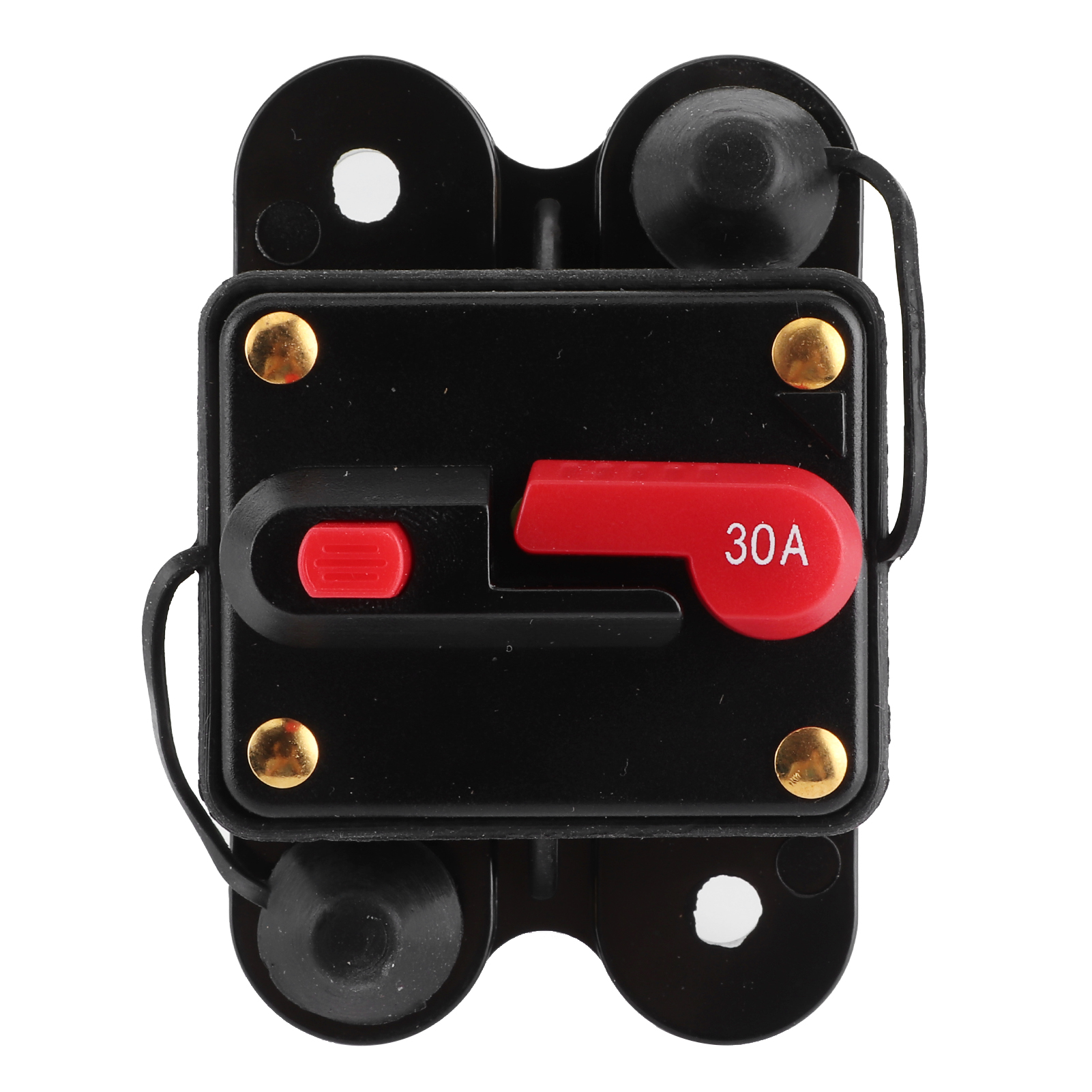 Sicherungshalter Für Autoradiosysteme, Automatischer Schutzschalter, 12–24 V Dc, Für Auto- Und Bootsradios, 30 A, 78 X 51 X 38 Mm