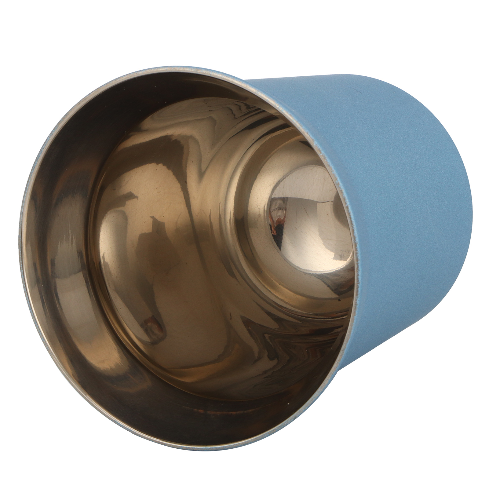 Doppelwandiger, Isolierter Edelstahl-kaffeebecher, 160 Ml, Hellblauer Kapselbecher Für Zuhause Und Café