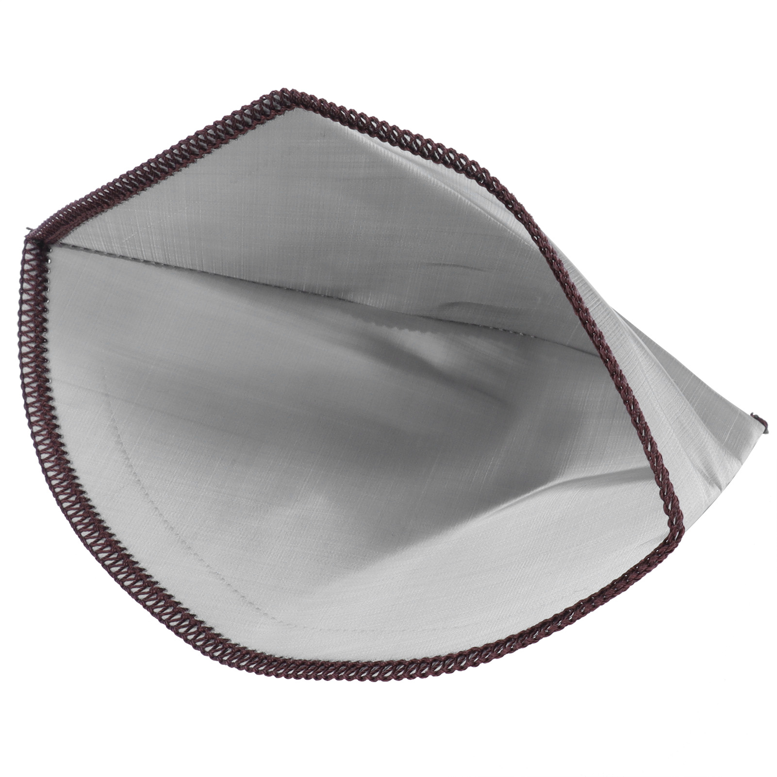 Wiederverwendbarer Kaffeefilter Aus Edelstahl, Faltbar, Trapezförmig, Für 4 Bis 6 Tassen, Langlebiges Und Waschbares Kaffeesieb.