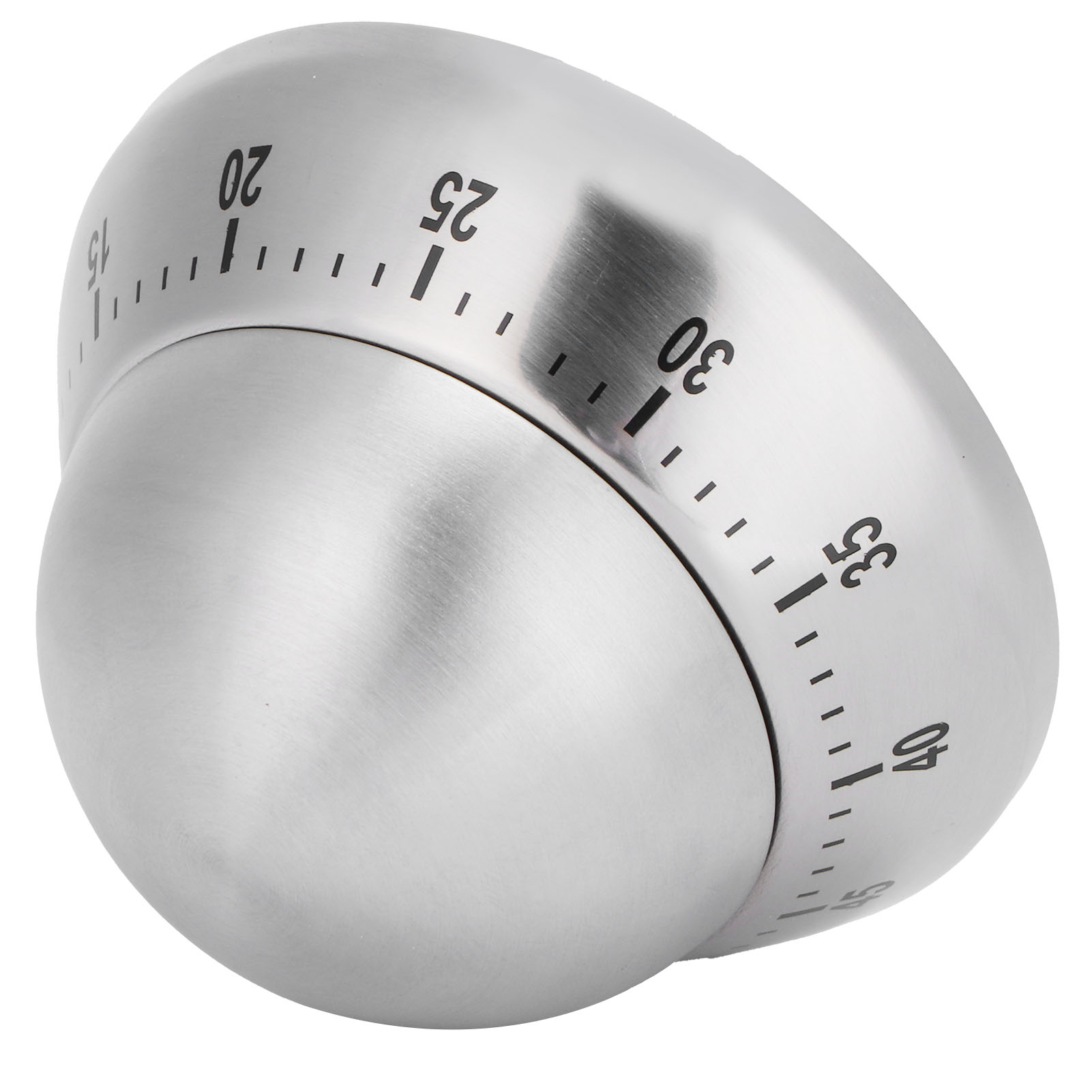 Mechanischer Küchentimer Aus Edelstahl, Kreisförmige Zeitanzeige, Zeitmanagement-tool