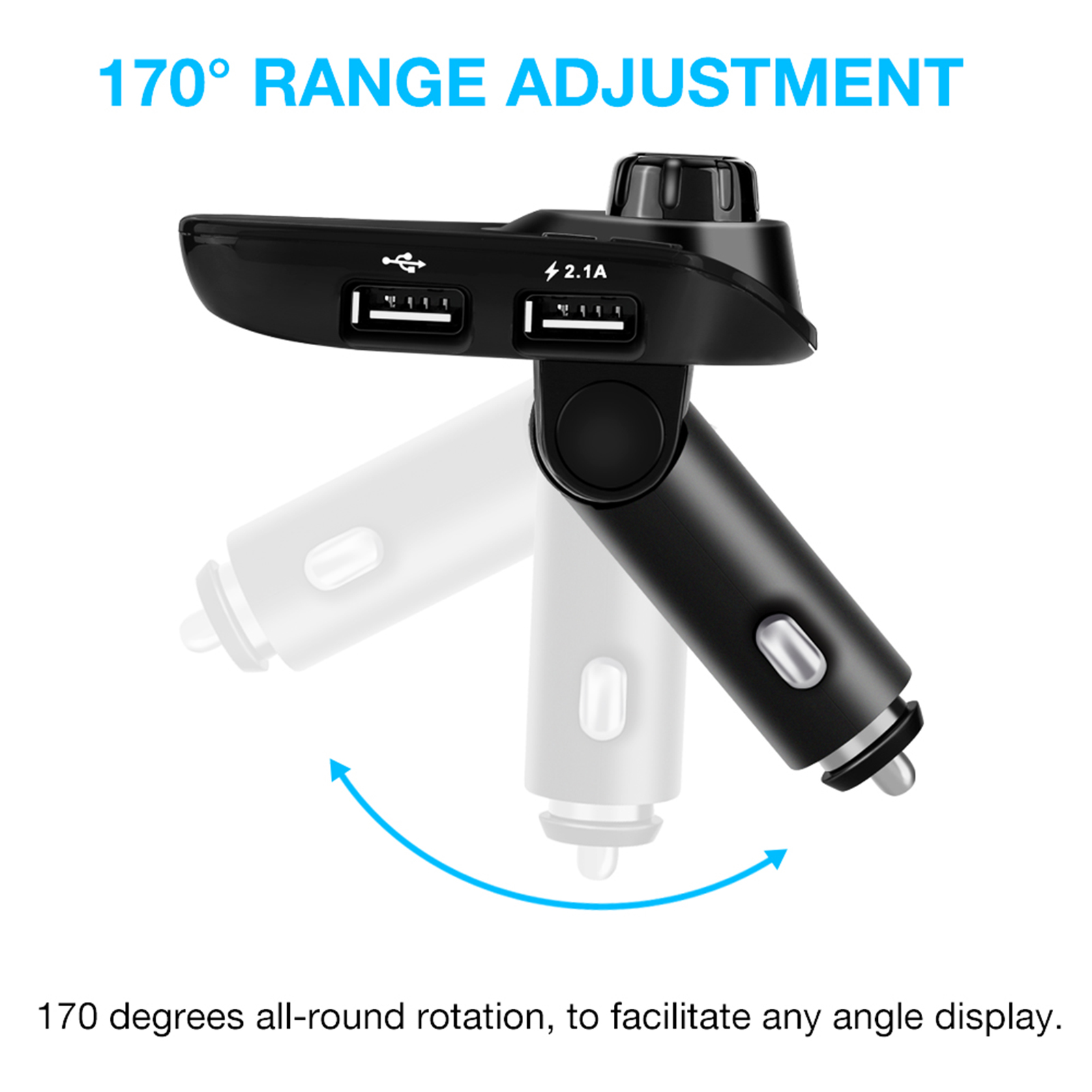 T11 Bluetooth-freisprecheinrichtung, Autoradio, Fm-transmitter, Mp3-transmitter, Kabelloses Usb-autoladegerät