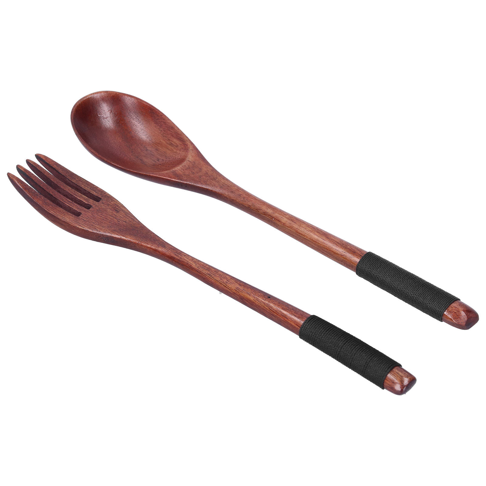 Japanisches Holzbesteckset: Löffel, Gabel, Suppenlöffel Und Teelöffel, Küchenutensilien