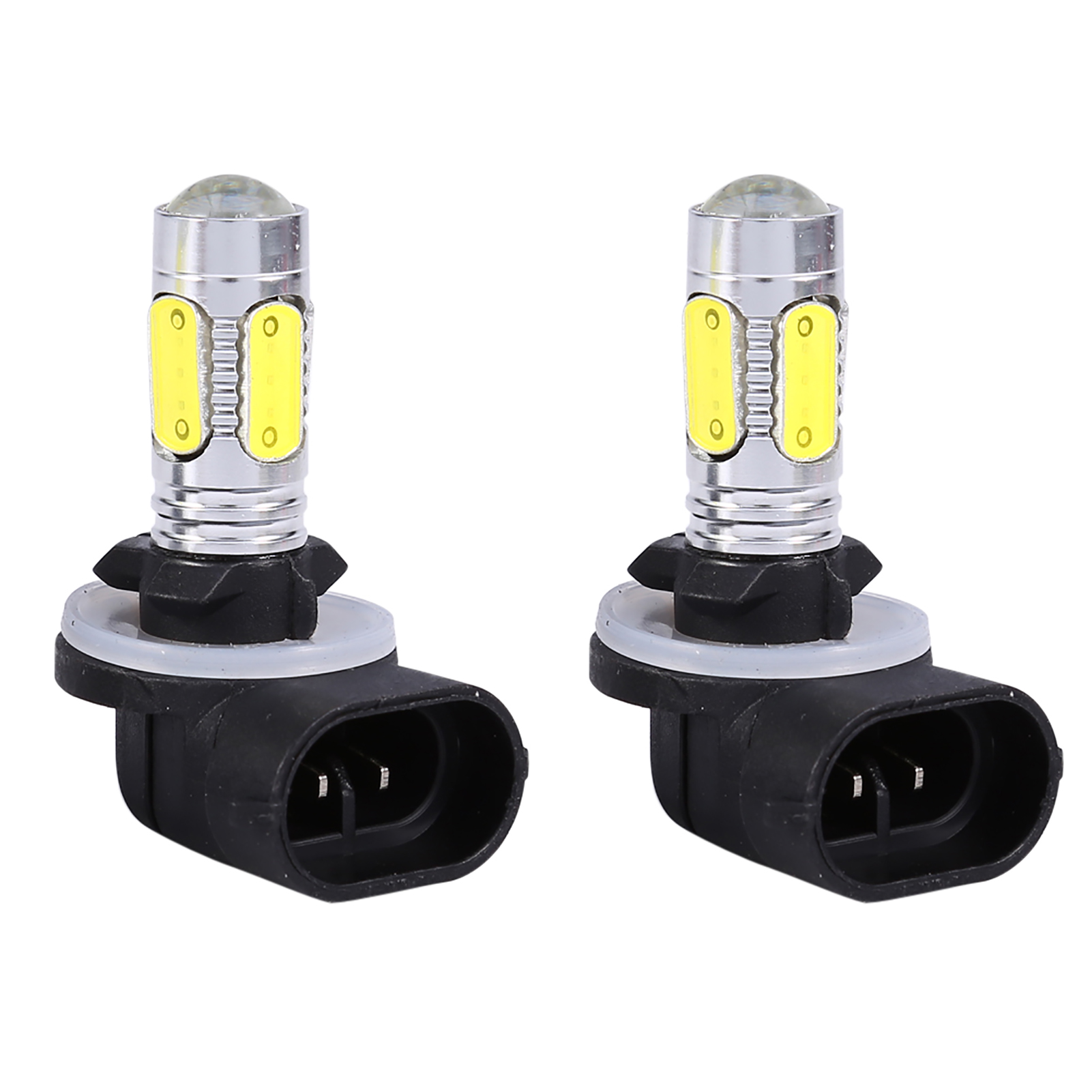 2x Cob-led-nebelscheinwerfer, 5 Chips, 7,5 W, 6500 K Kaltweiß, H27w/881 Für Lkw- Und Pkw-tagfahrlichtlampen