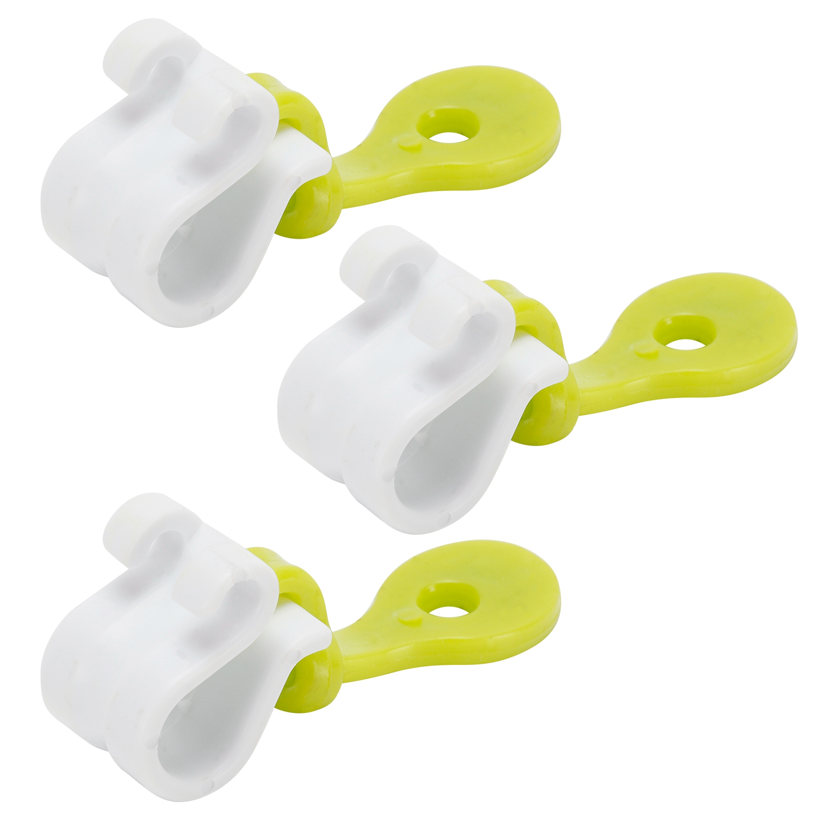 3 Wiederverwendbare Spritzbeutelclips, Zuckergussbeutelclips, Fondant-tortendekorationswerkzeug, 3er-set