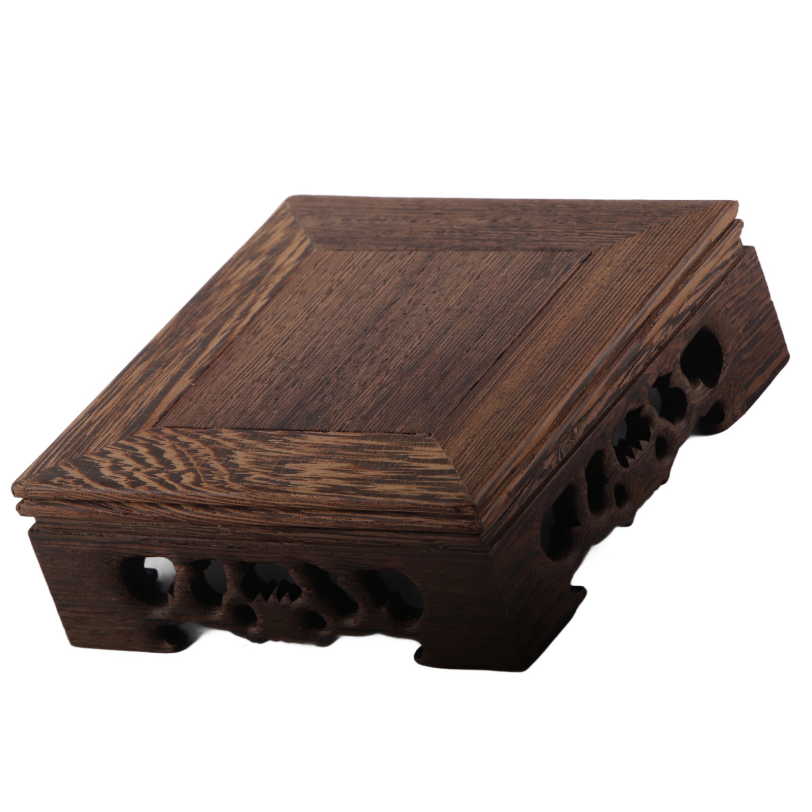Quadratischer Vasenständer Aus Holz Für Buddha-statuen, Robuster Präsentationsständer Für Blumentöpfe, Aquarien Oder Dekotabletts