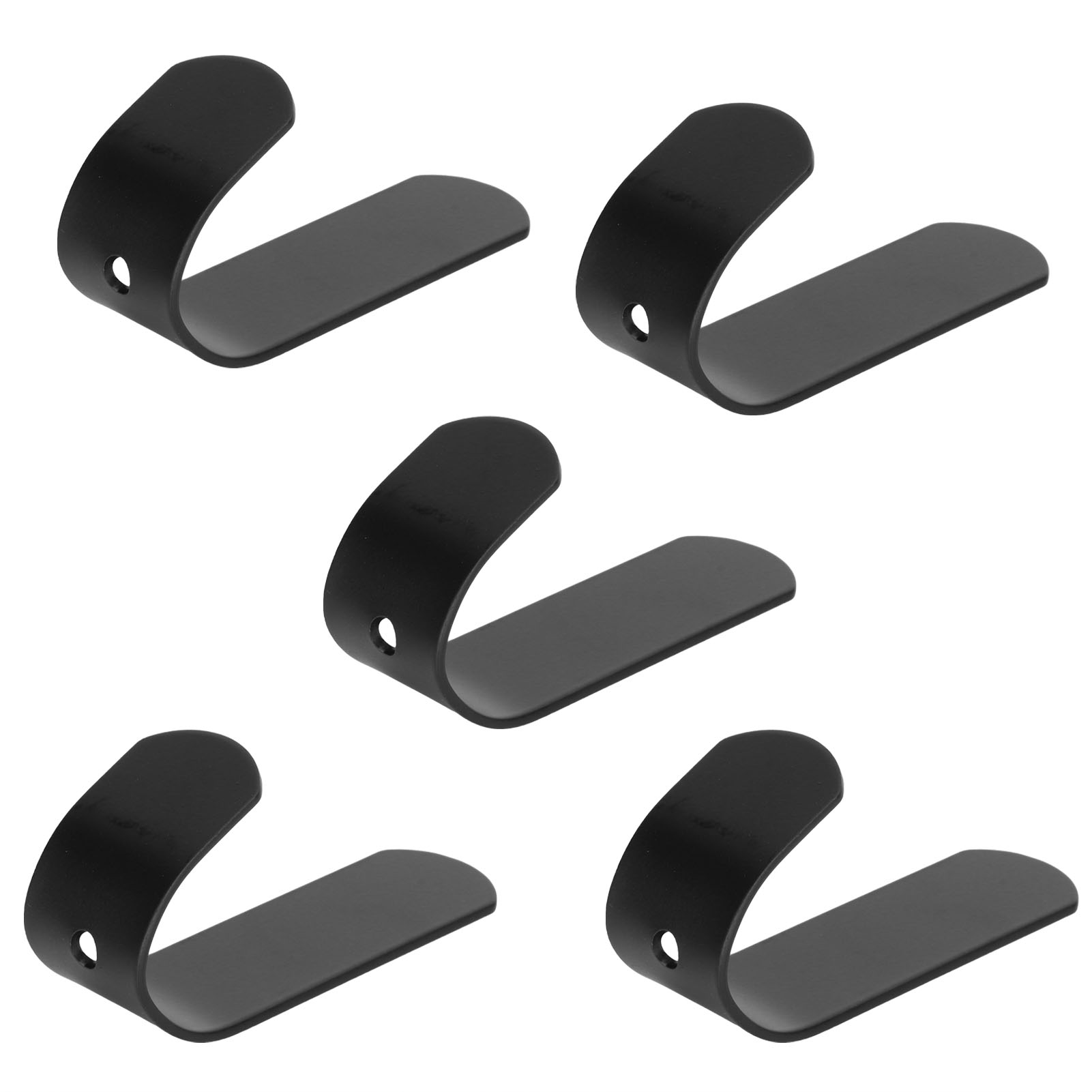 5 Wandhaken Aus Edelstahl, Ein Einzelner Handtuchhaken Fürs Badezimmer, Selbstklebender Kleiderbügel, Sprühfarbe