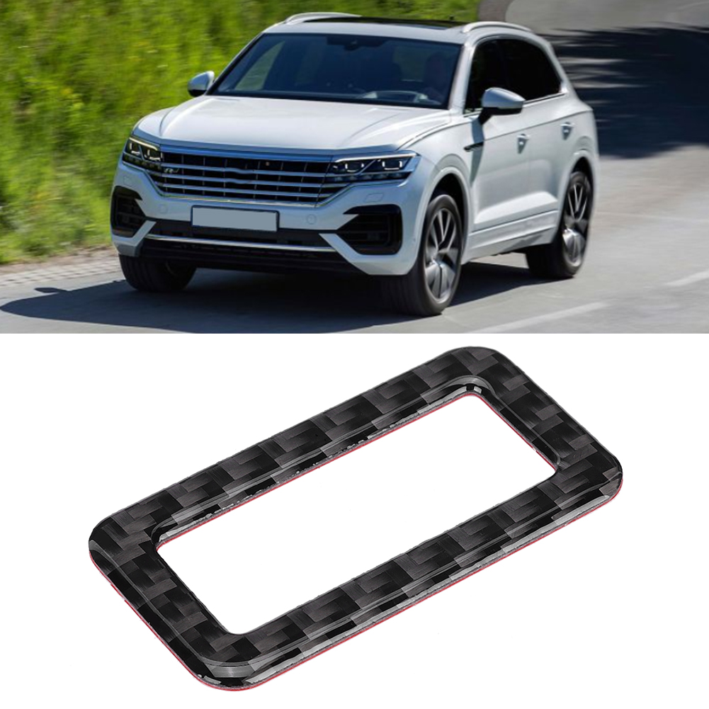 Abdeckung Für Den Heckklappenschalter Aus Kohlefaser Für Linkslenker, Passend Für Vw Touareg 11-18