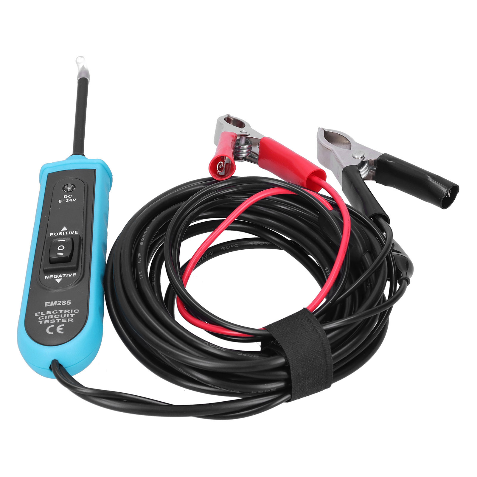 Em285 6–24 V Dc Kfz-elektriktester, Überlastschutz, Abnehmbare Prüfspitze