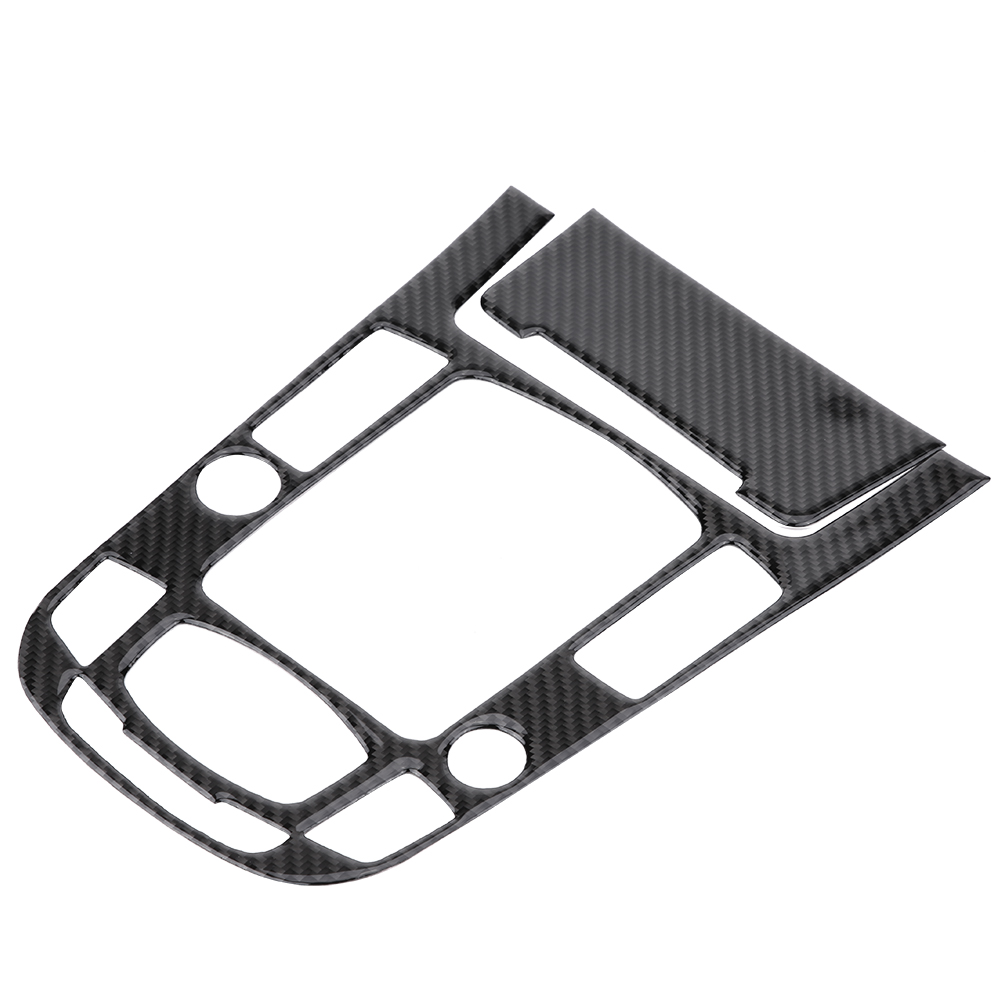 Carbonfaser-mittelkonsolenschutzblende Mit Schalthebelverkleidung Für Audi A4