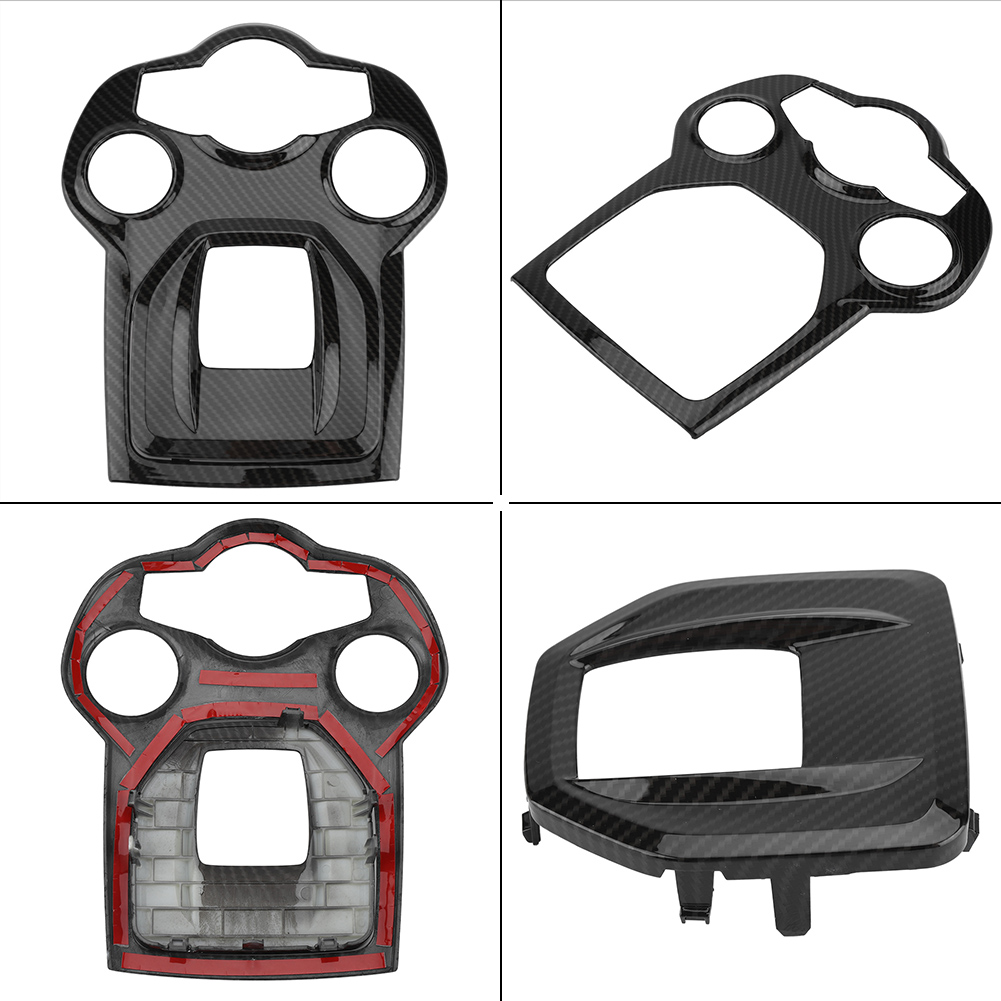 Mittelkonsolen-zierleiste Aus Kohlefaser Für Alfa Romeo Giulia/stelvio, Konsolenrahmen, Innenraumschutzabdeckung, Elegante Zierleiste, 1-teilig
